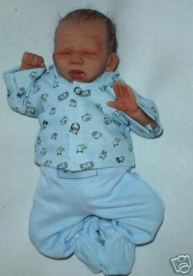 Bulk sewing pattern set, 10 of my most popular micro preemie designs for 10-12 inch dolls
