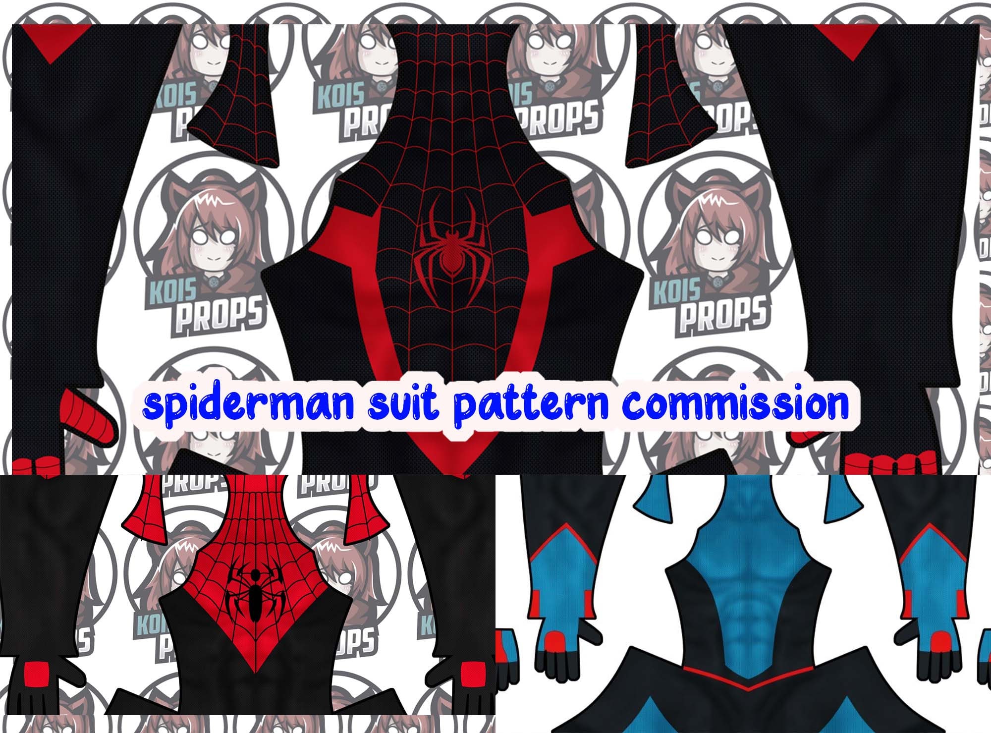 zentai printable suit pattern