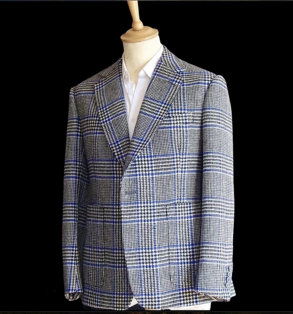 Men’s bespoke blazer pattern 36-42