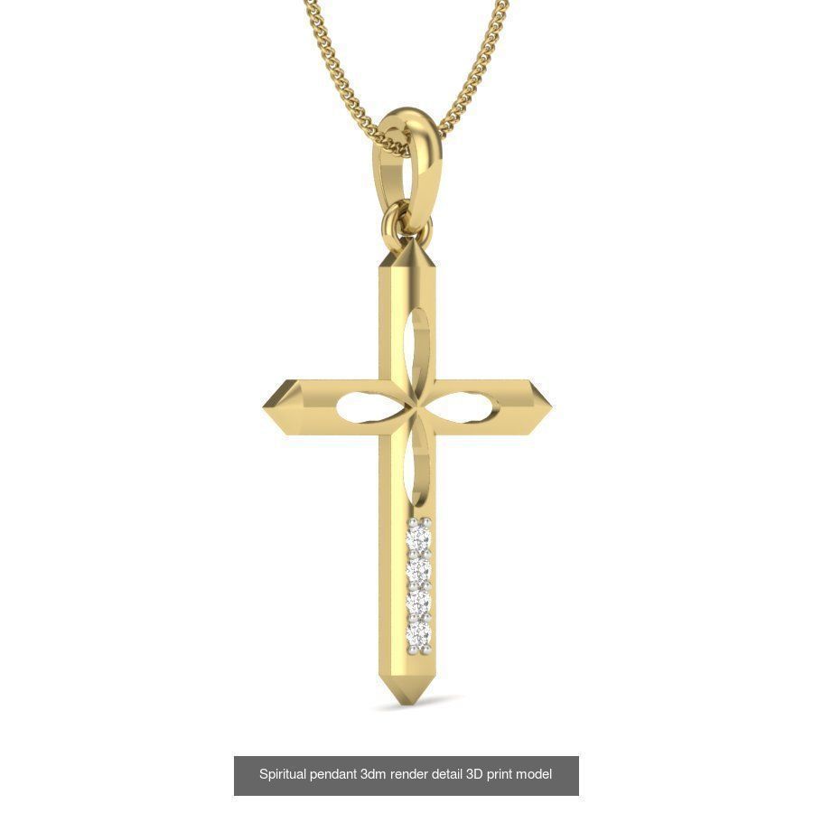 33 Holy Cross Pendant 3dm render details bulk collection 3D Model Pack 7