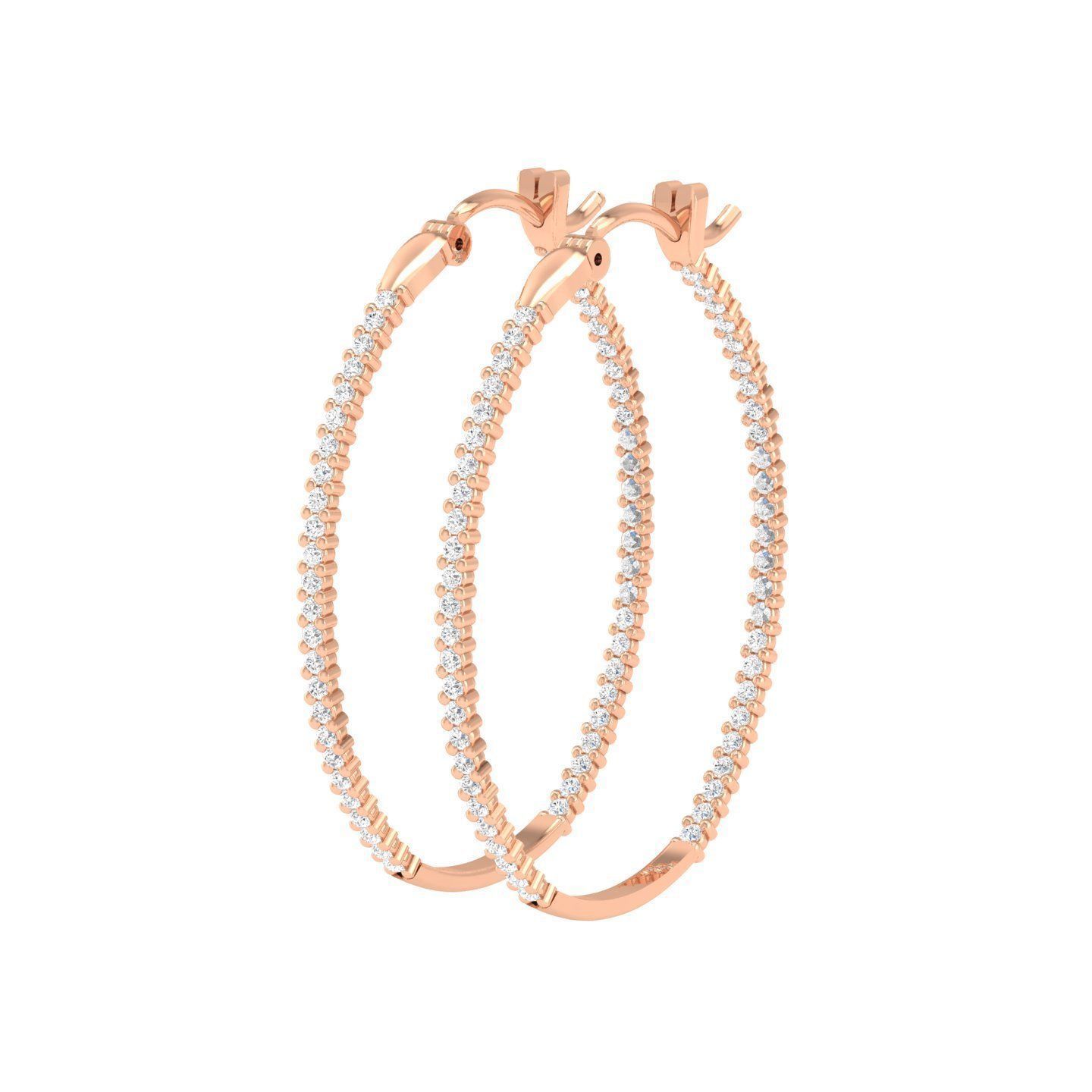 41 Hoops and Drops Earrings 3dm stl render 3D Model Pack 5