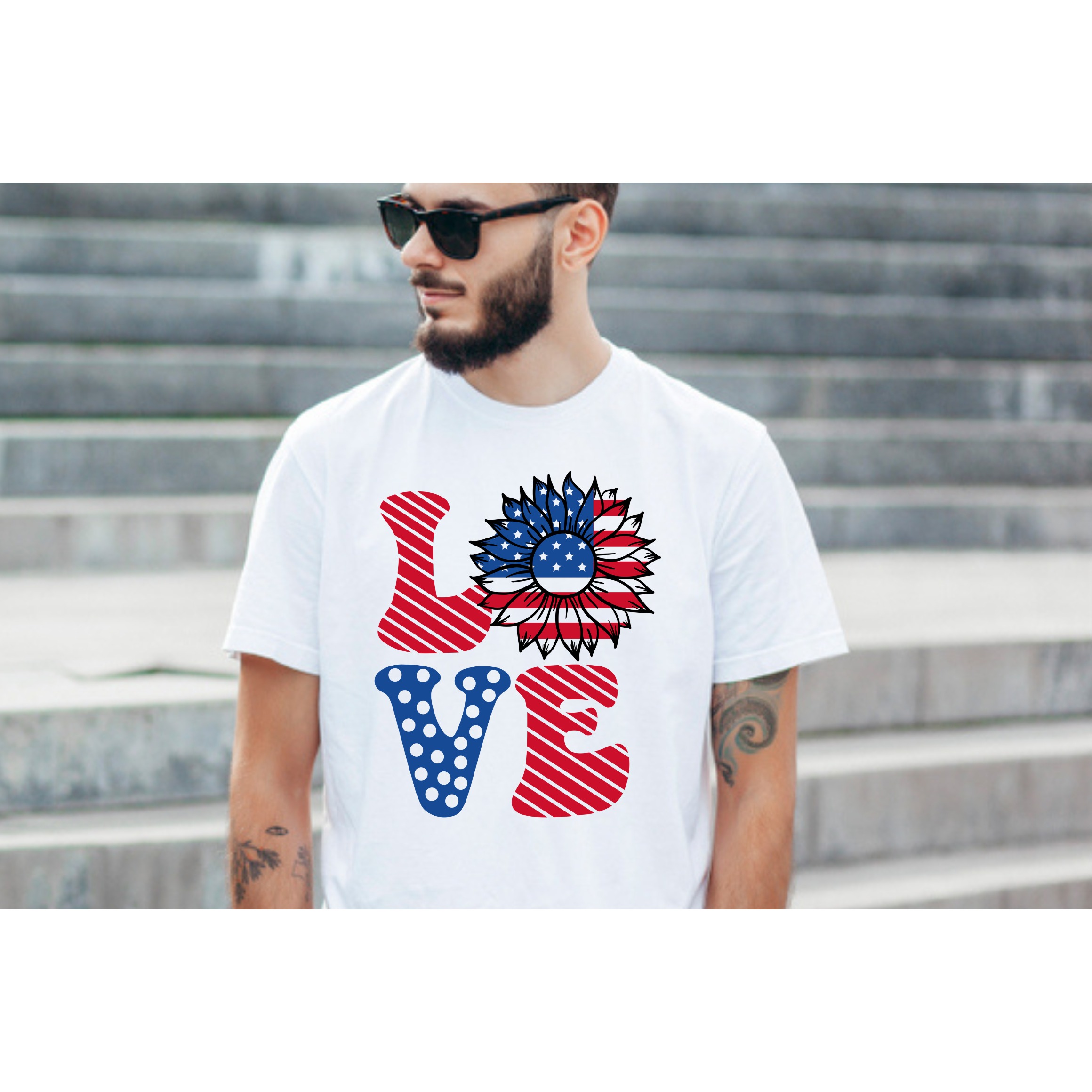4th July Sunflower Bundle 3