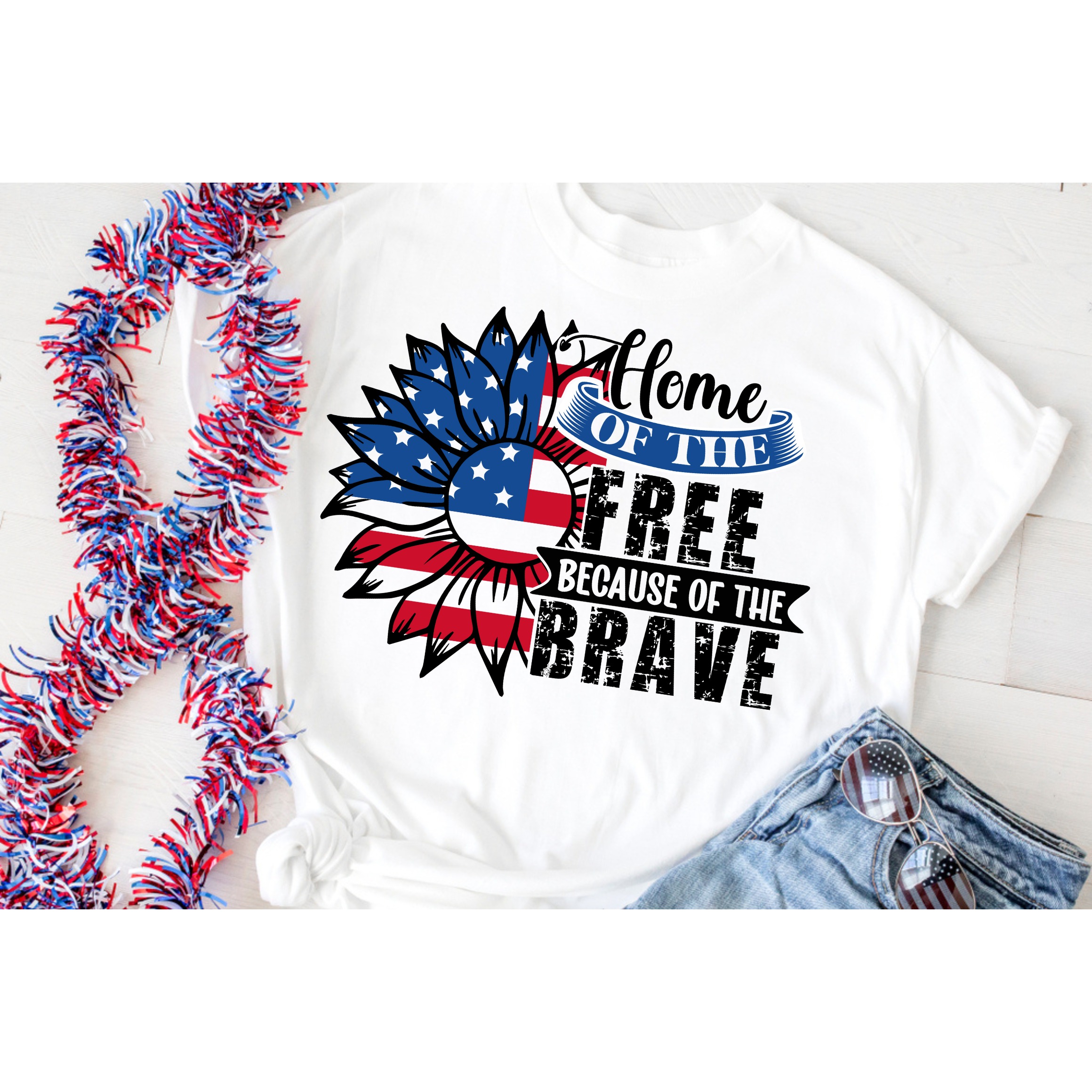 4th July Sunflower Bundle 4