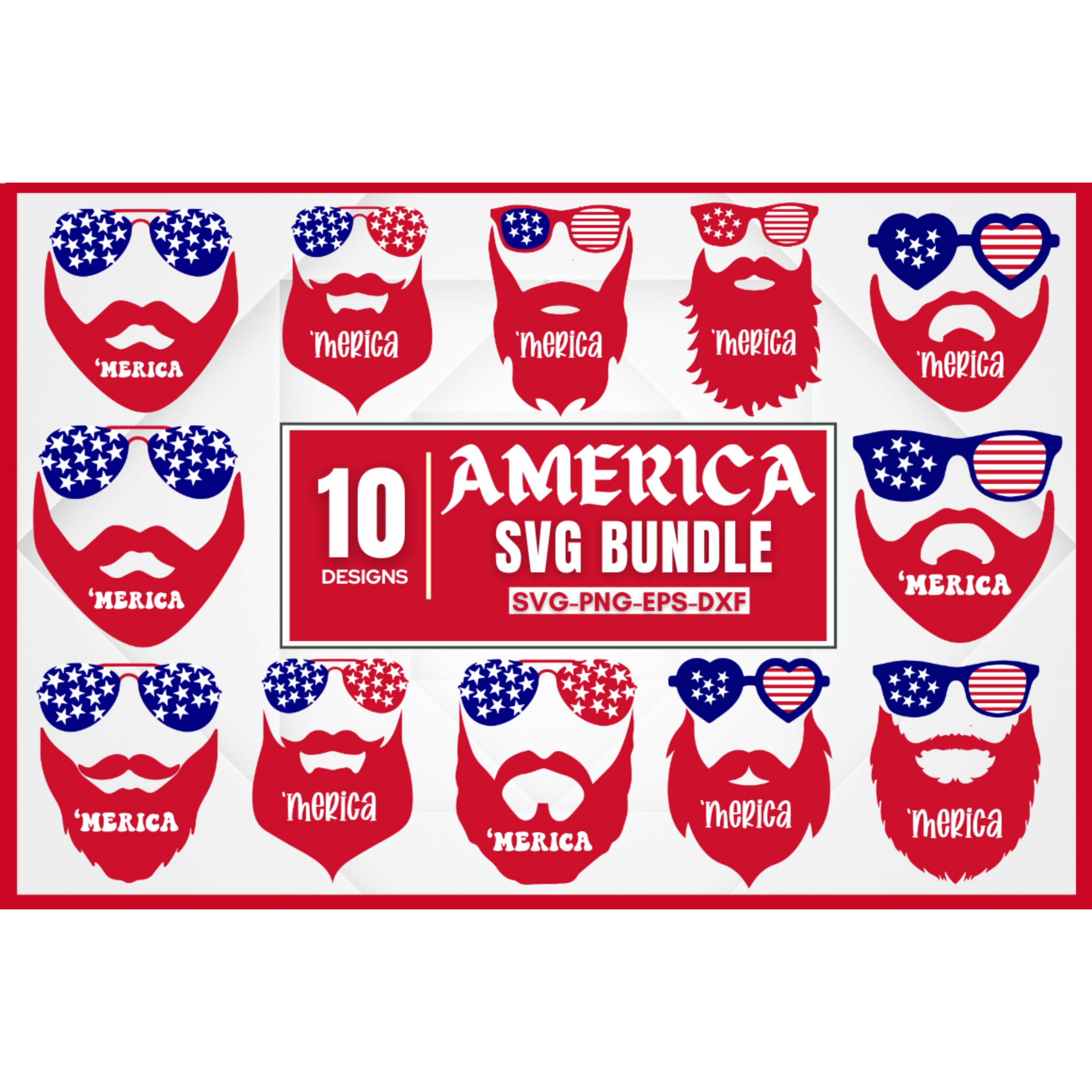 4th of July SVG America