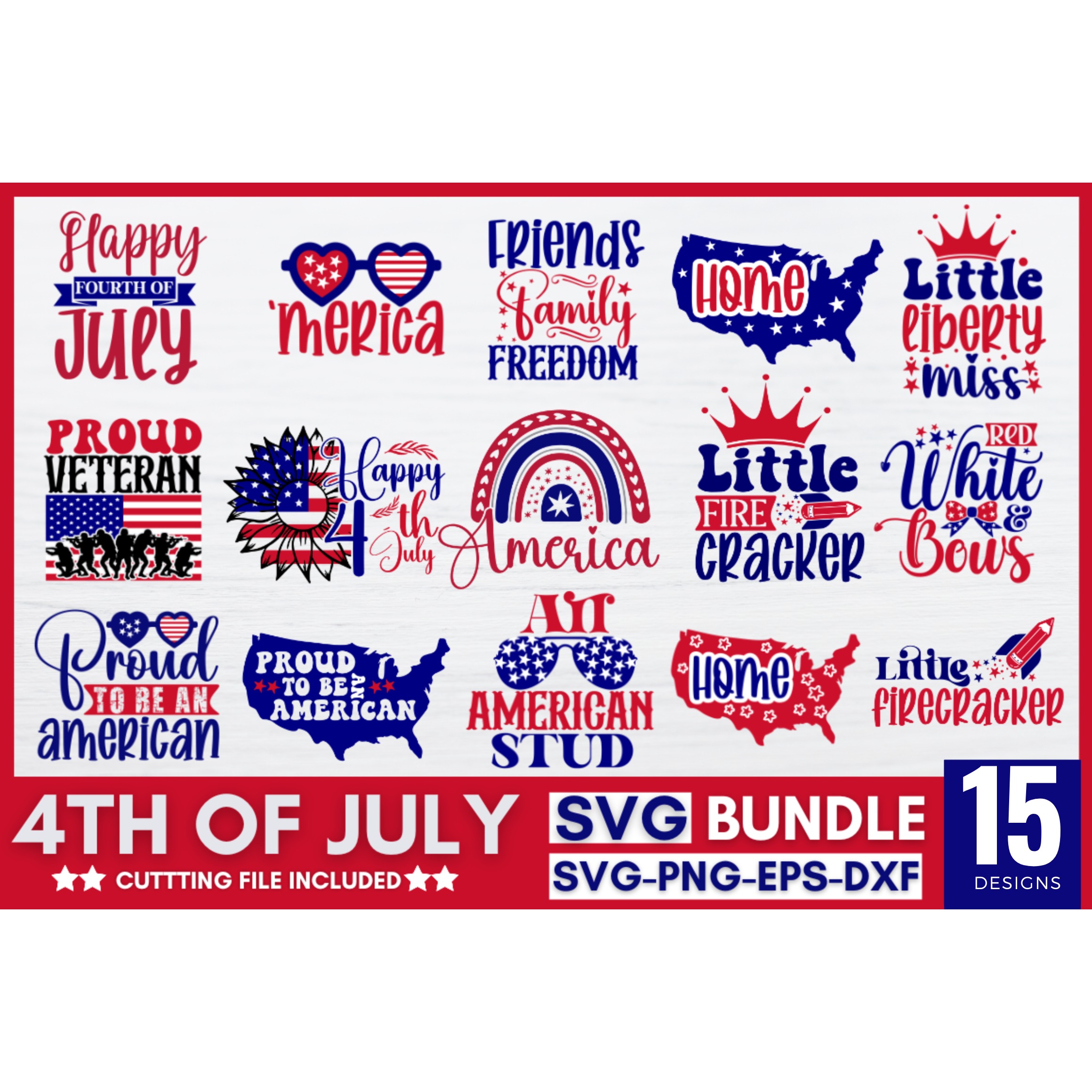 4th of July SVG Bundle (4)