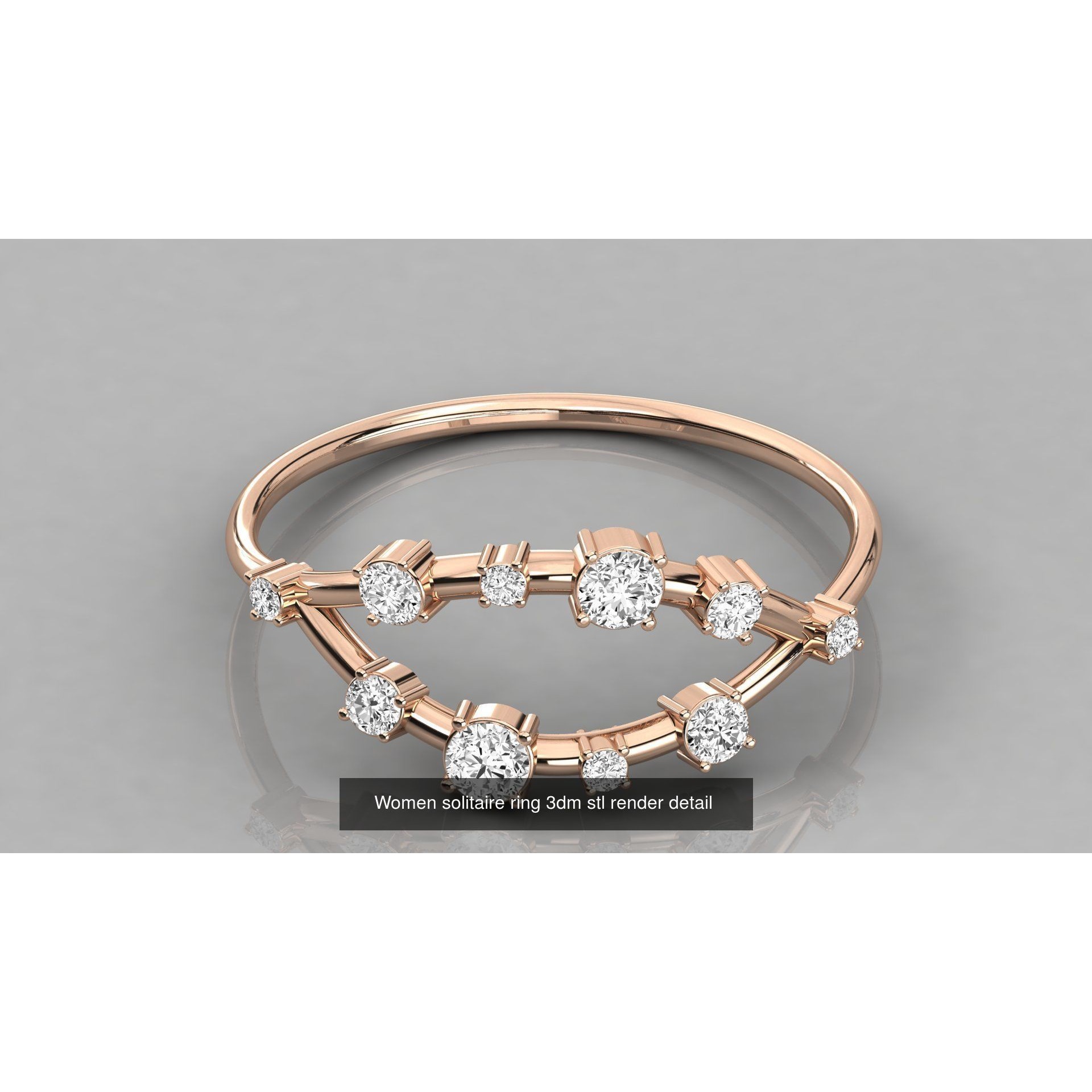 62 Italian Collection Bands 3dm stl renders details 3D Model Pack 6
