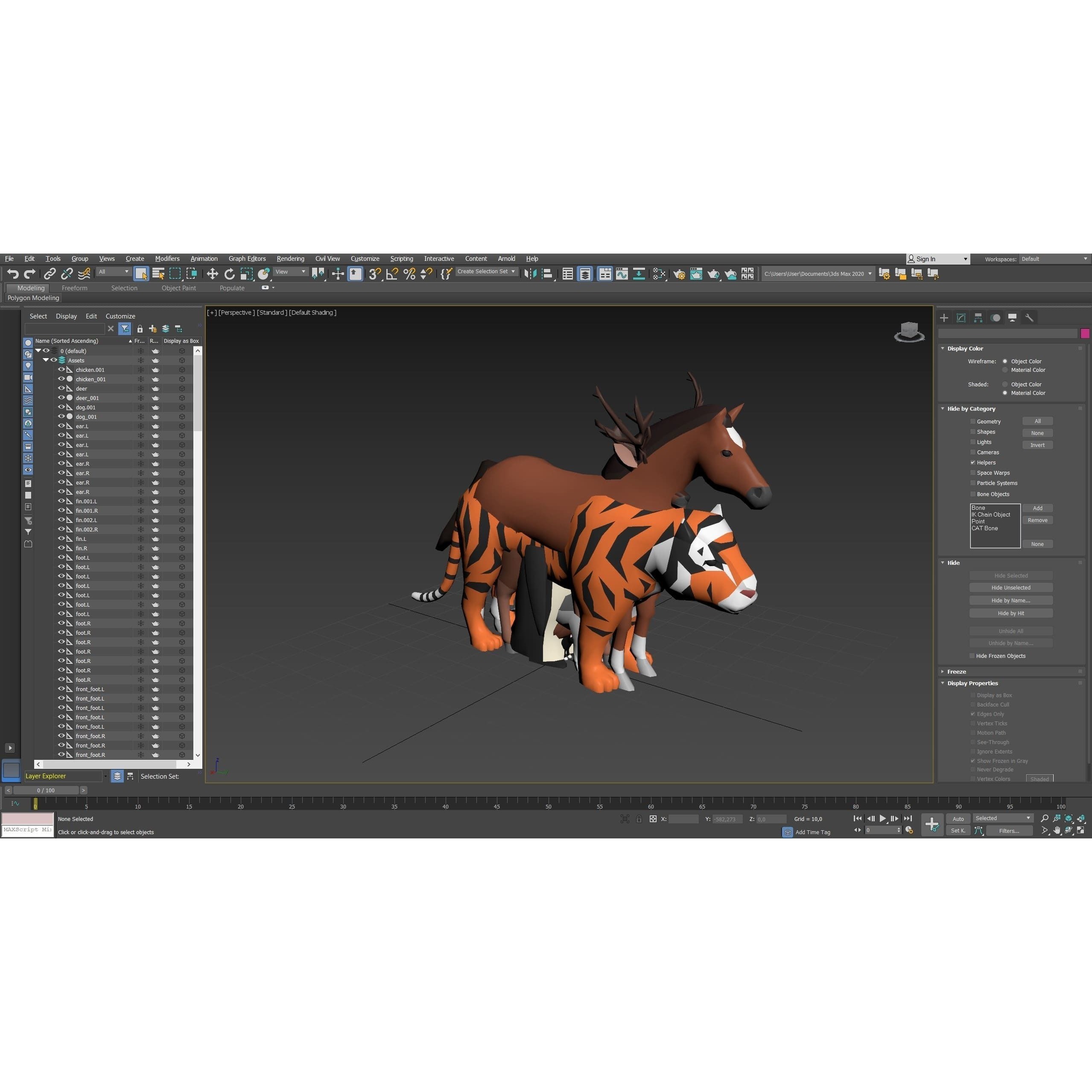 Animals FREE Free low-poly 3D model 8