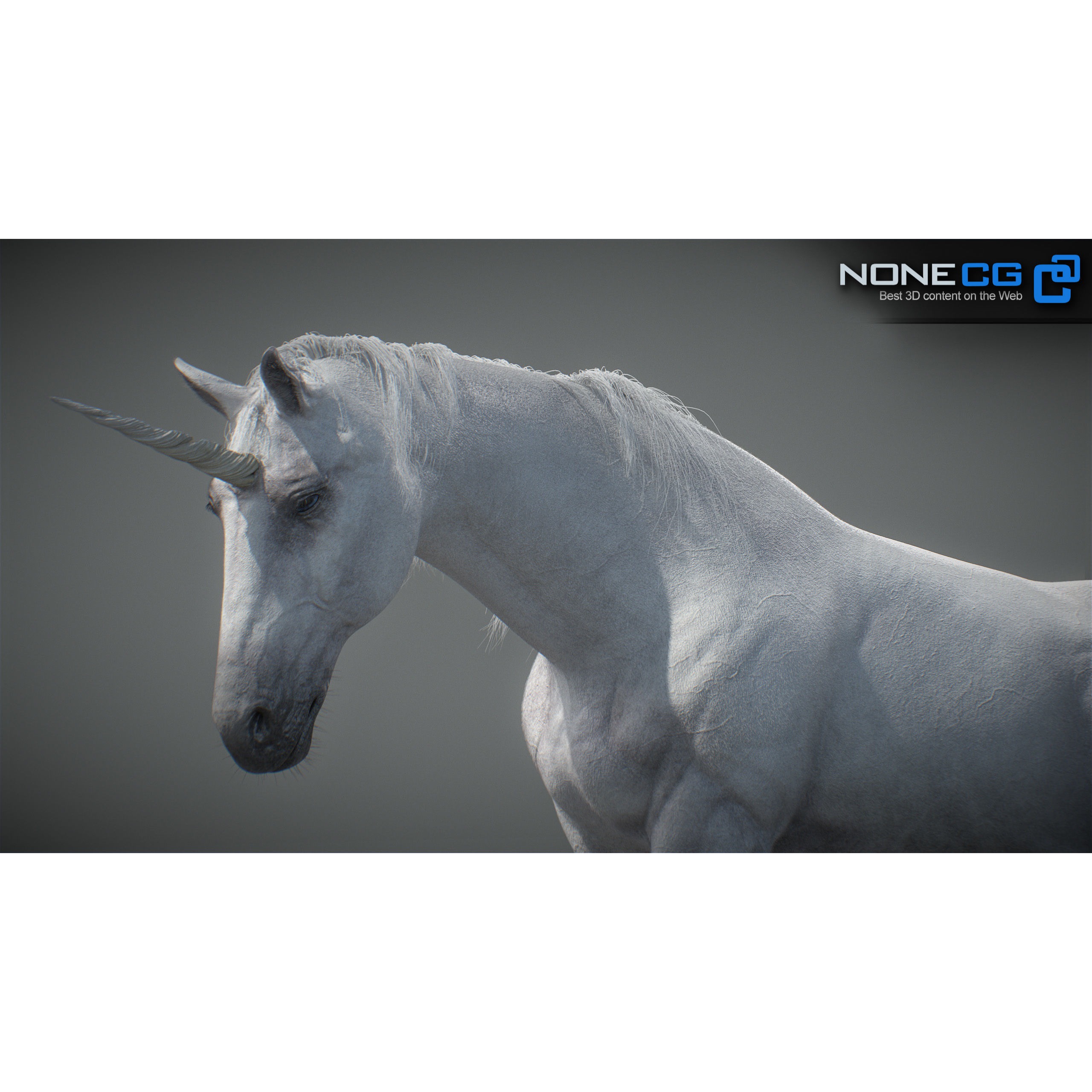 Animated Unicorn 3D model 3