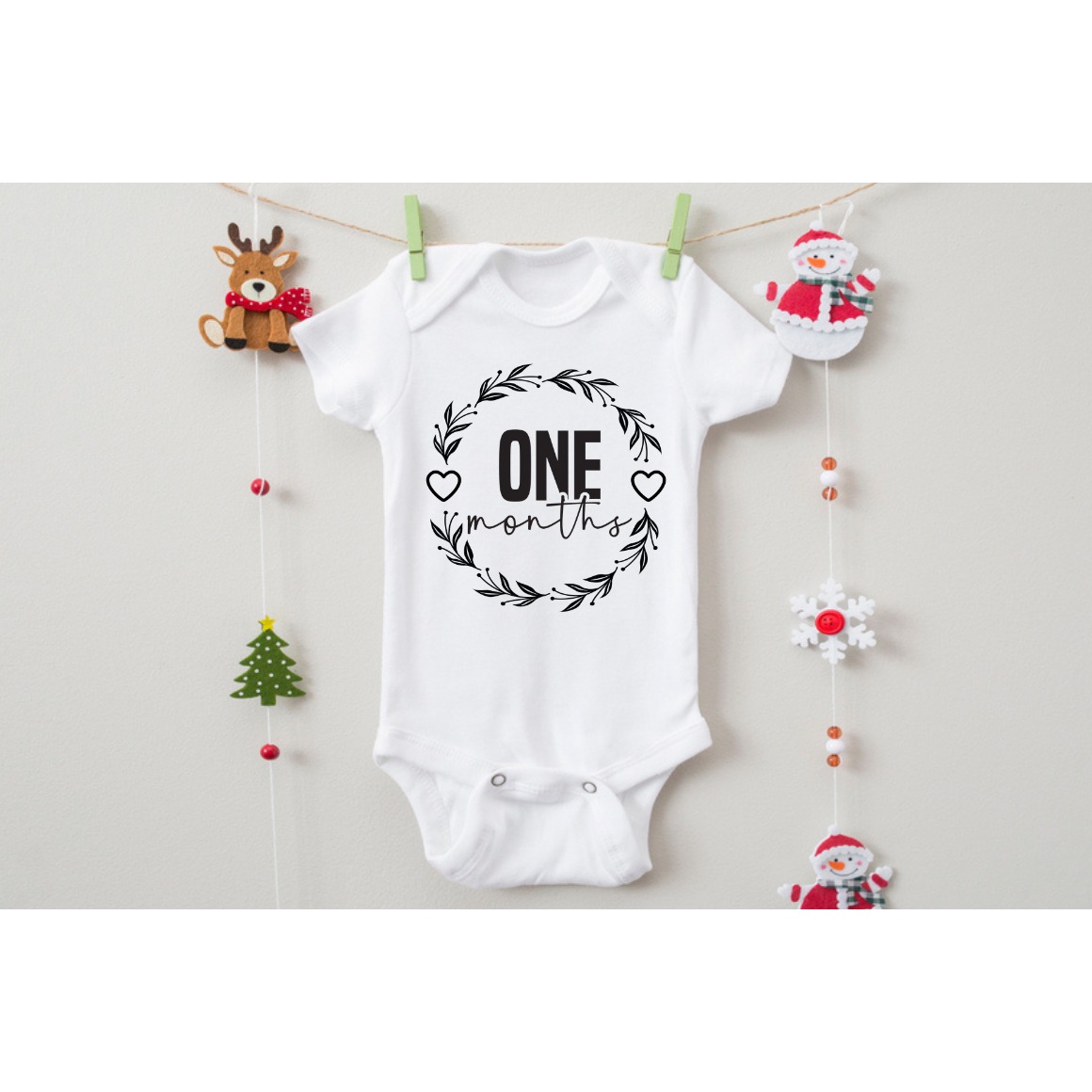 Baby Month Round SVG Bundle 2