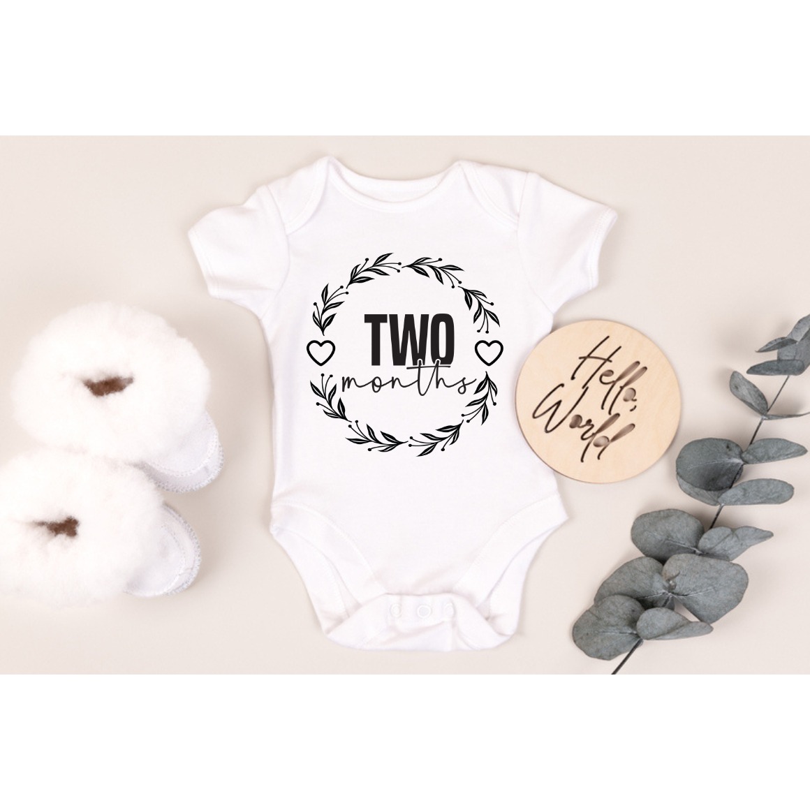 Baby Month Round SVG Bundle 3