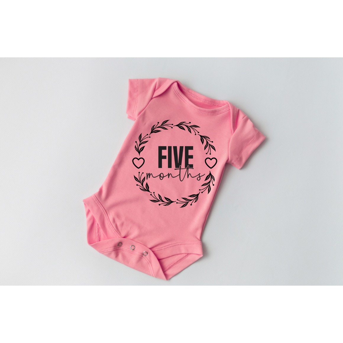 Baby Month Round SVG Bundle 6