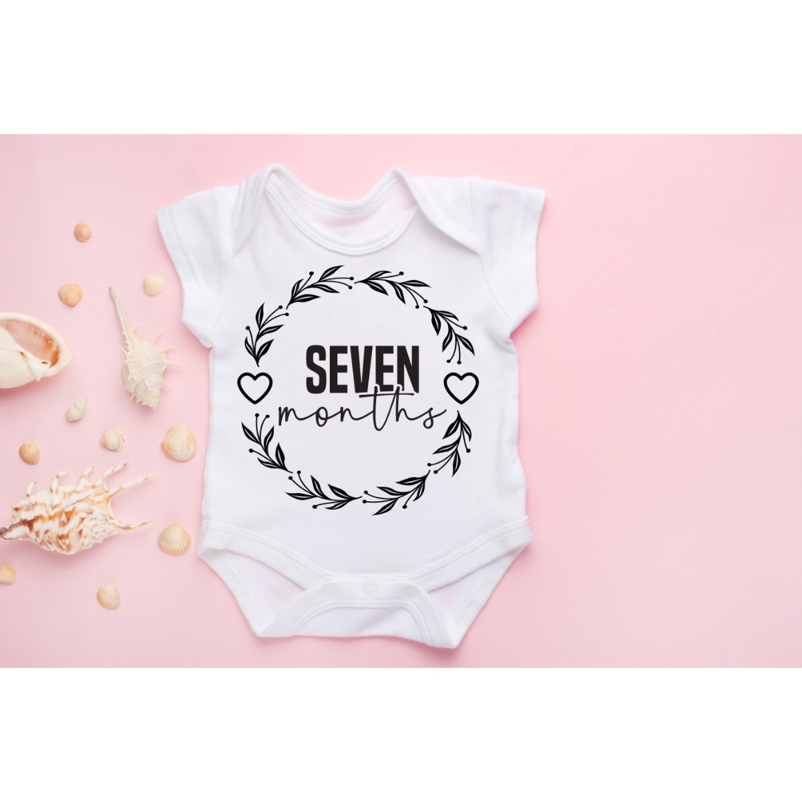 Baby Month Round SVG Bundle 8
