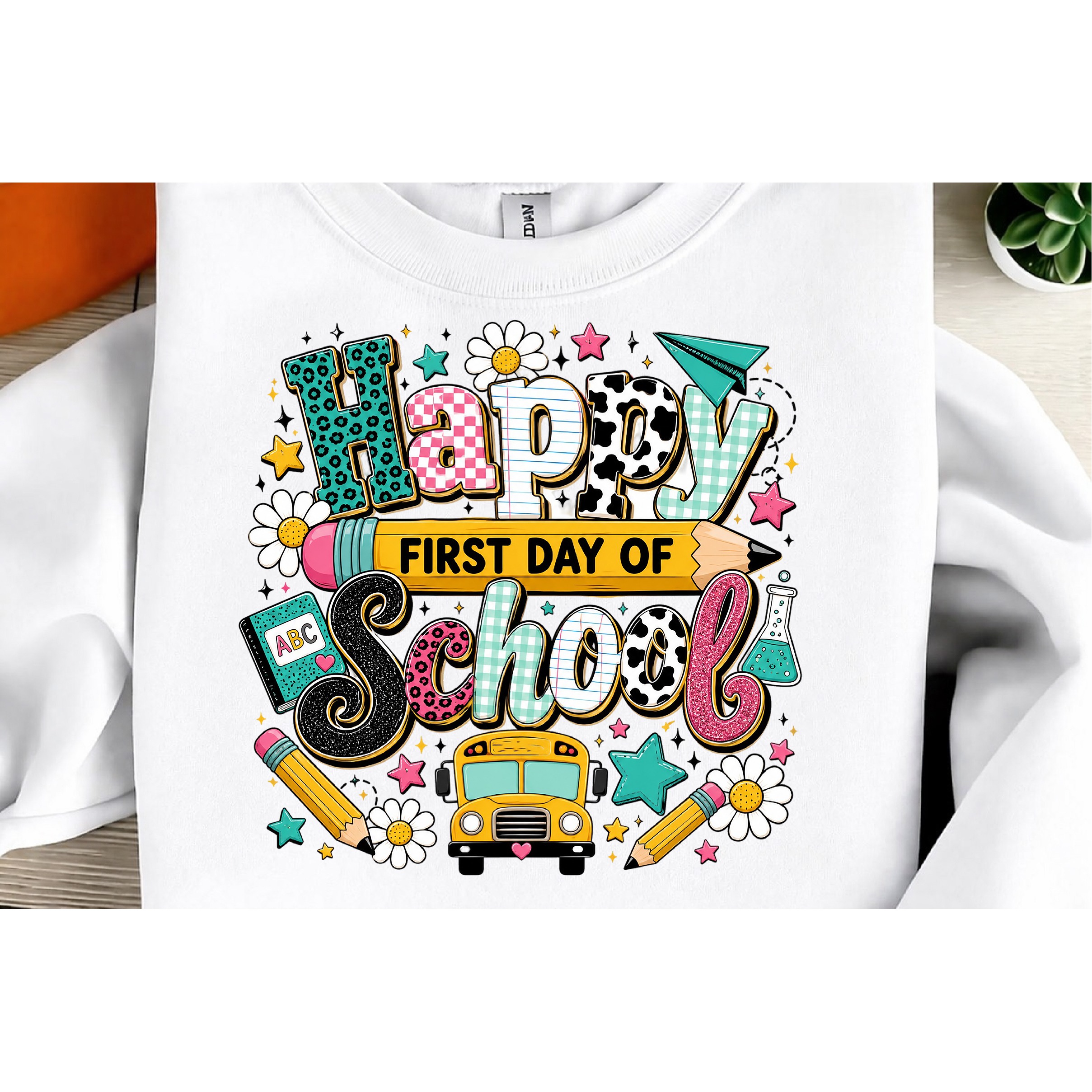 Back to School Sublimation Design,Teacher Typography 12