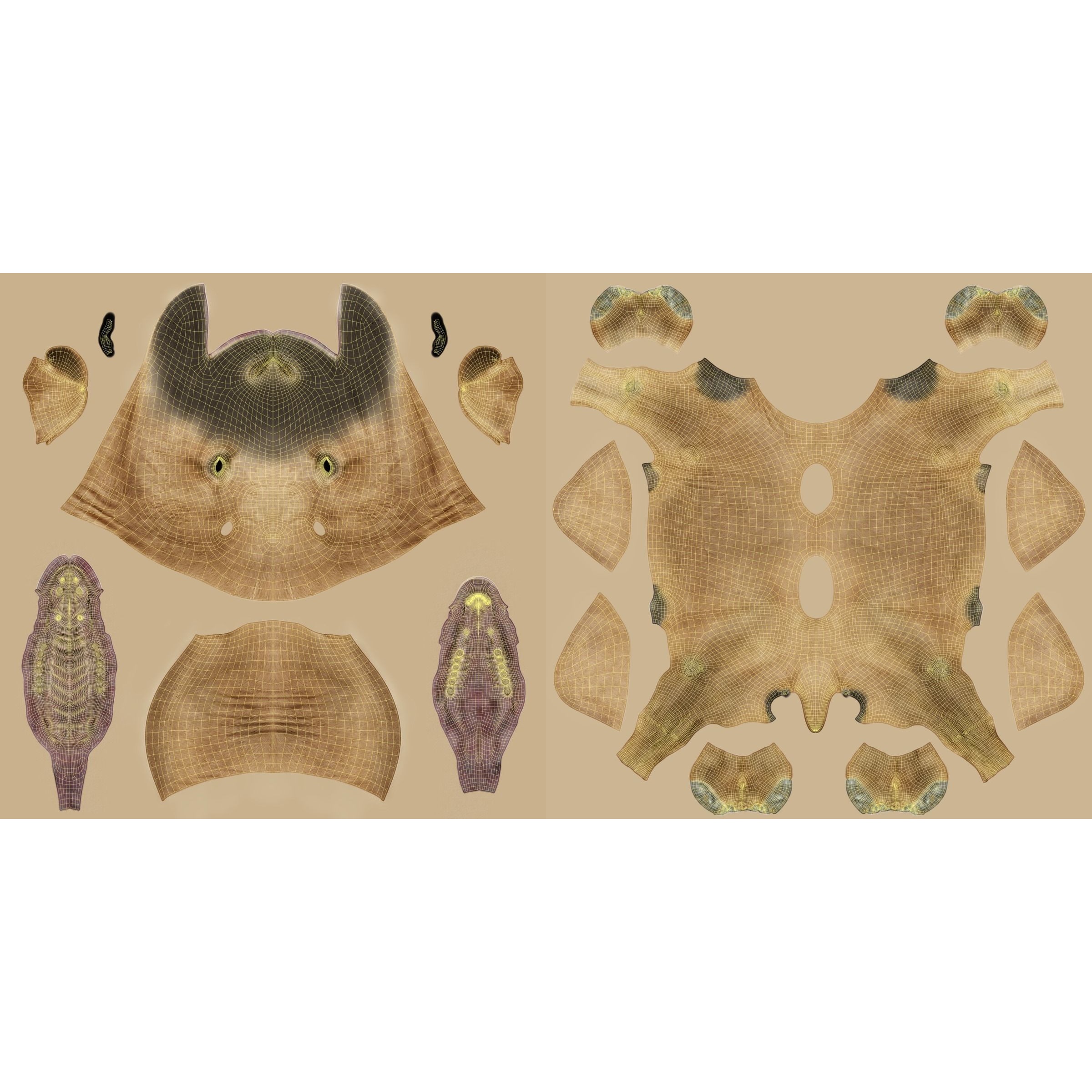 Bactrian Camel Animated VFX Grace 3D model 10