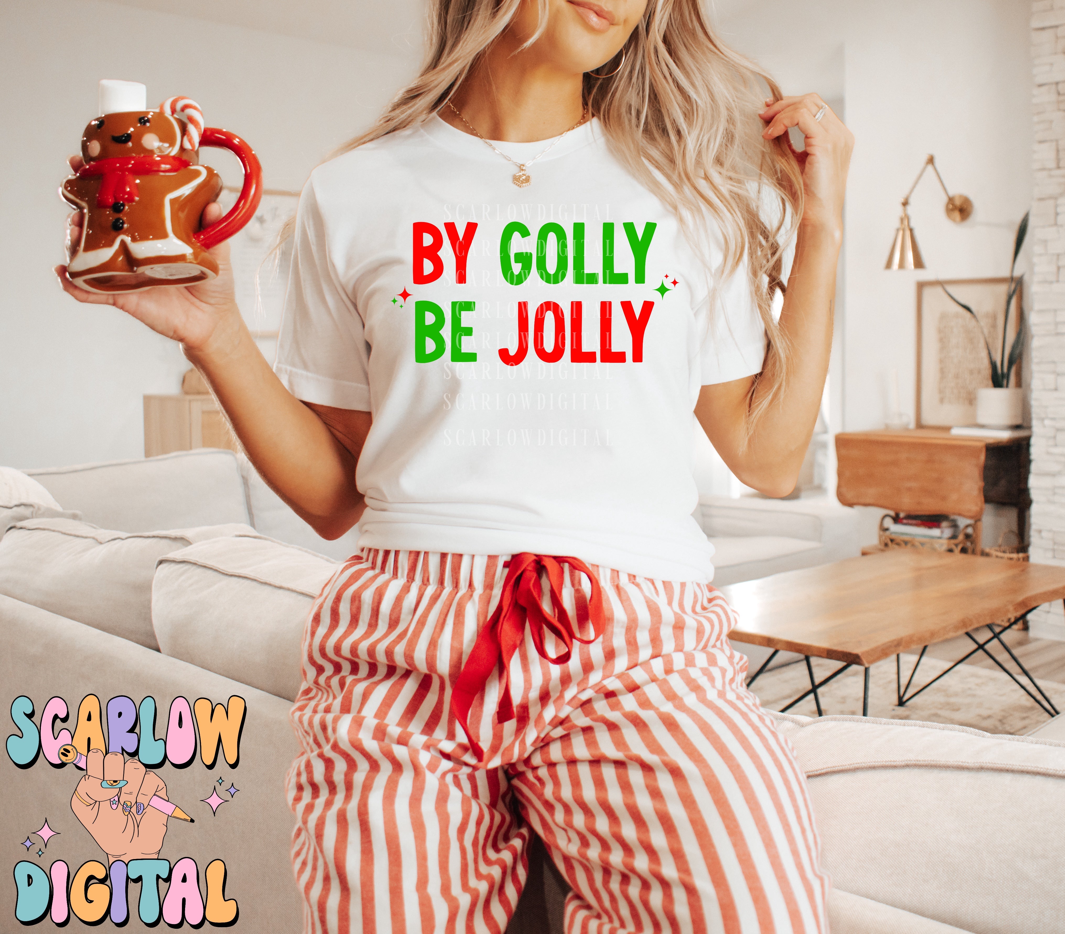 By Golly Be Jolly PNG Digital Design 2