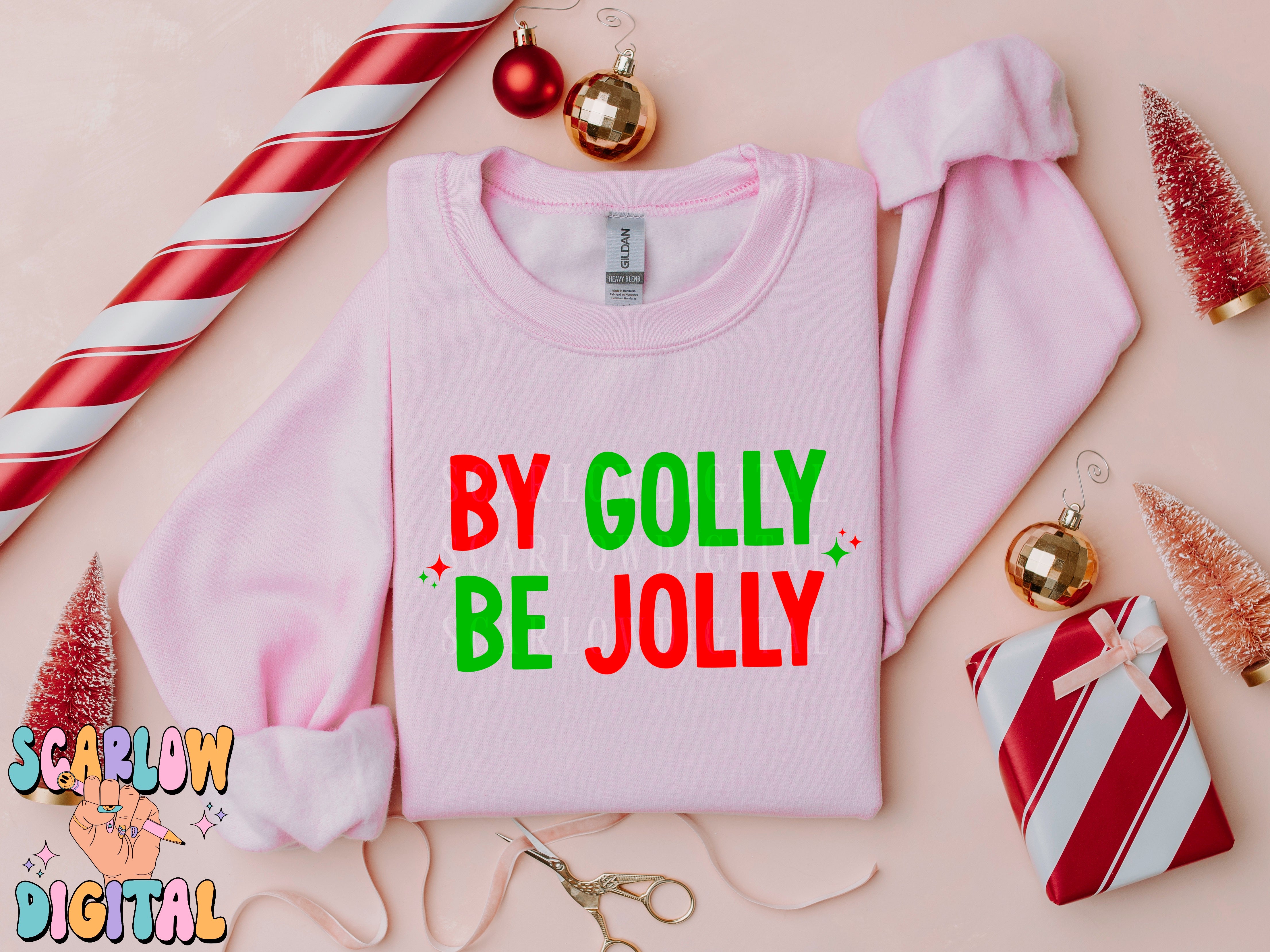 By Golly Be Jolly PNG Digital Design 3