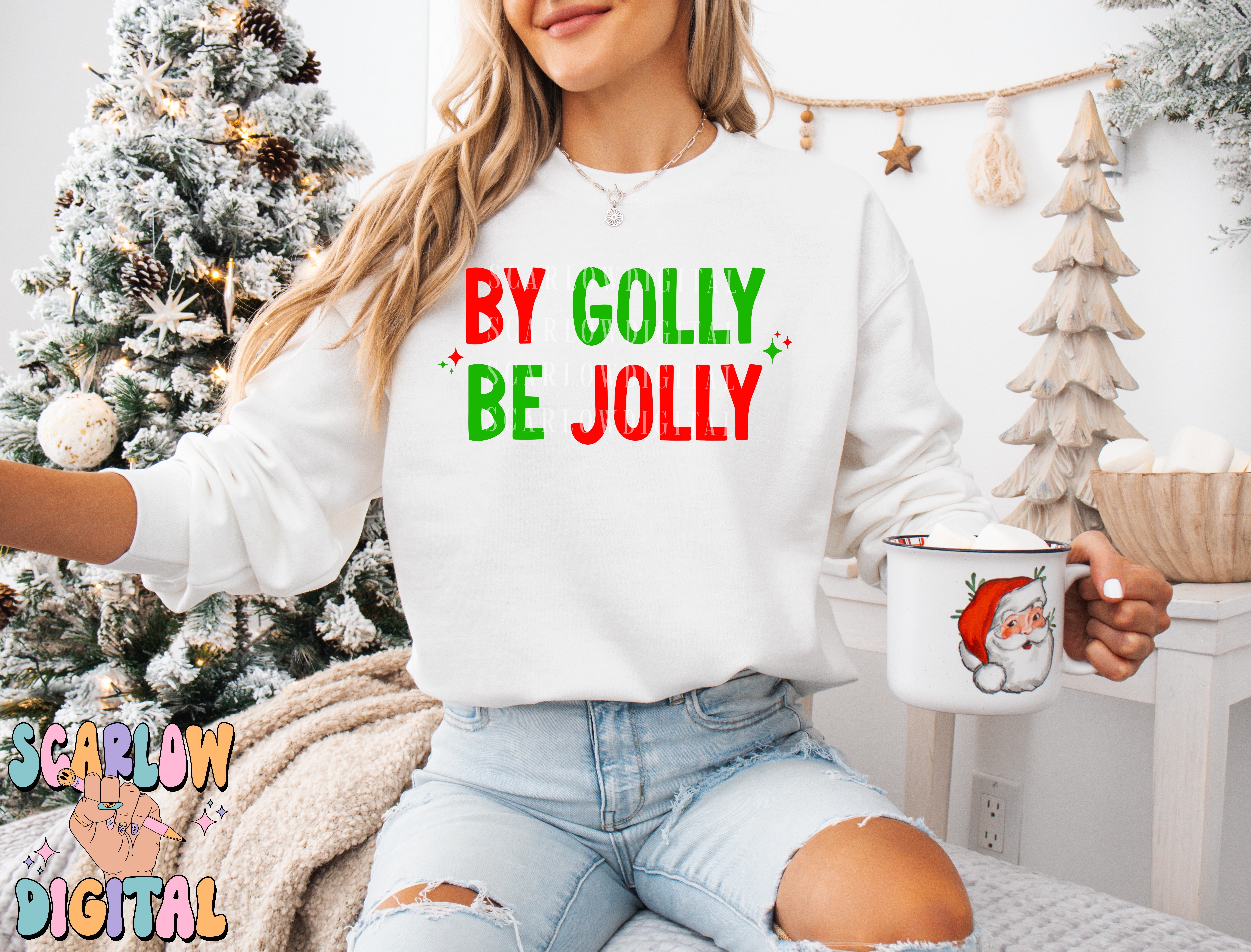 By Golly Be Jolly PNG Digital Design 4