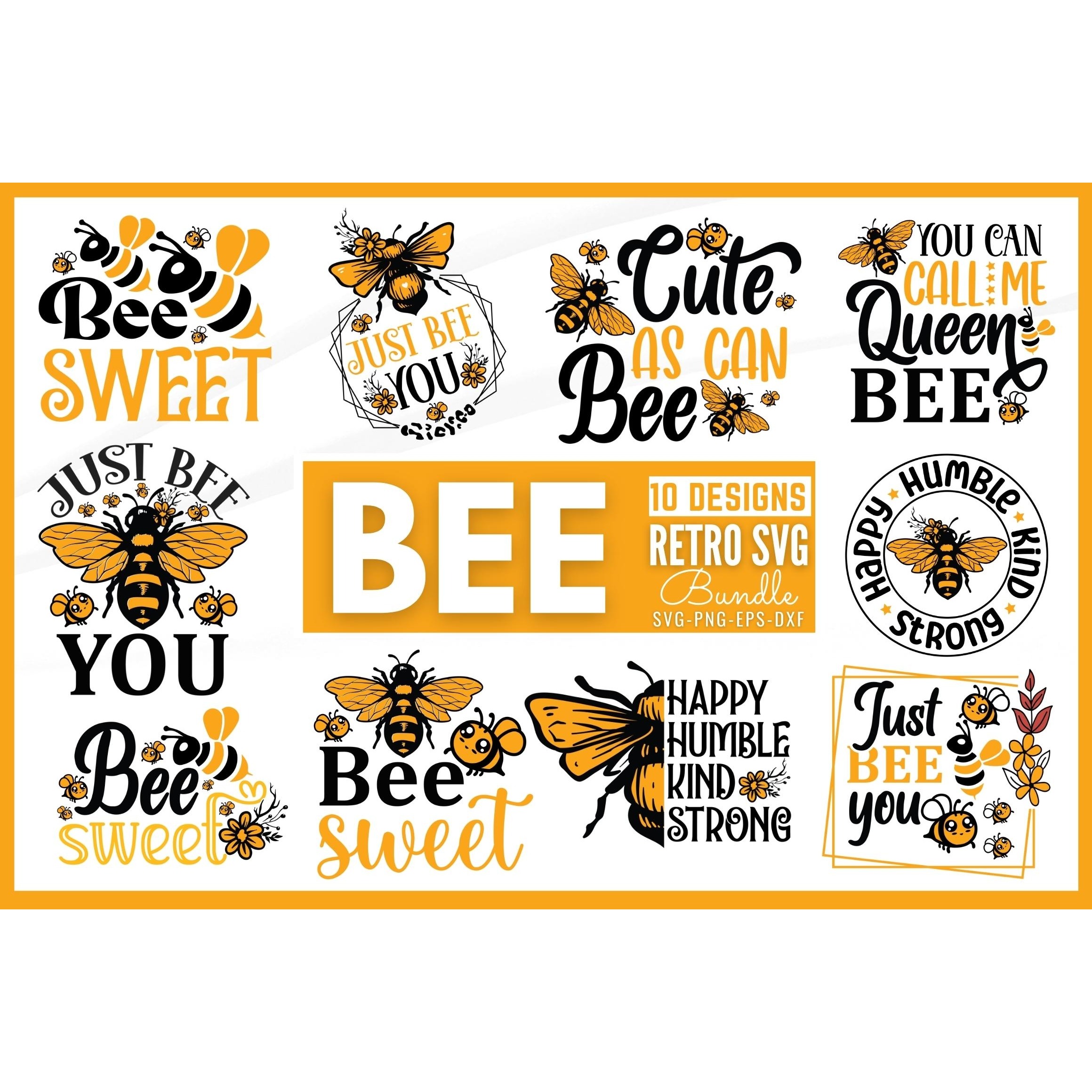 Bee and Honey SVG Bundle