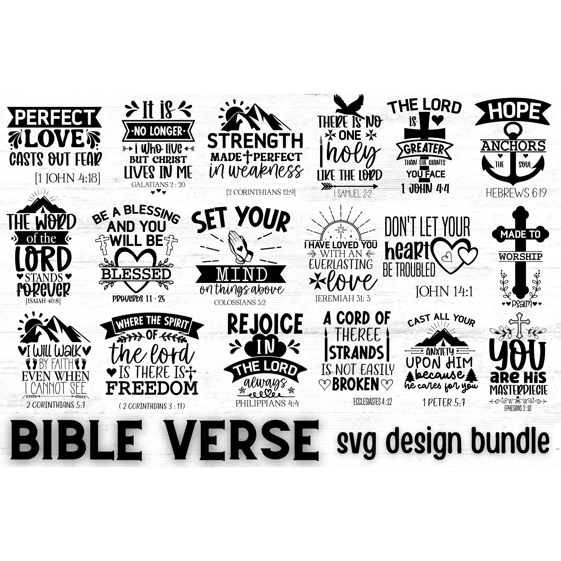 Bible Verse SVG Bundle 2