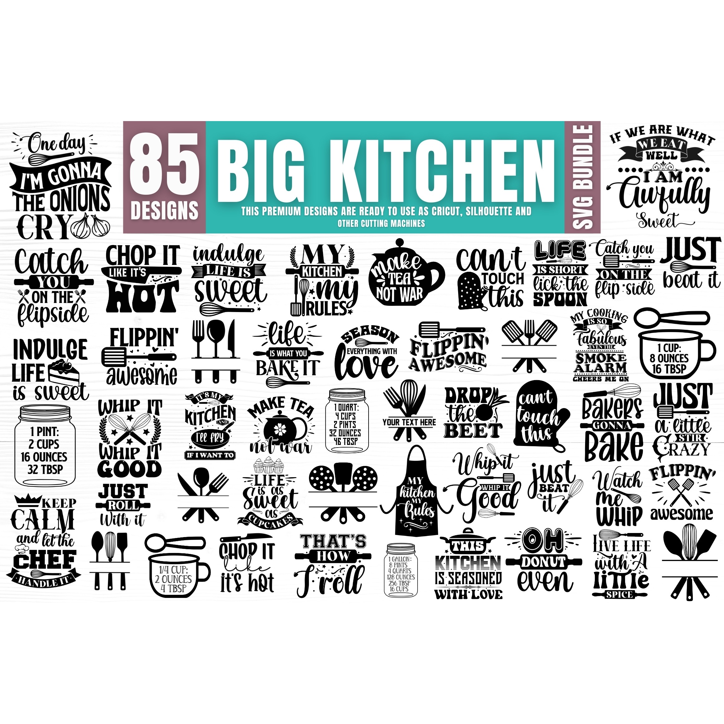 Big KItchen SVG Bundle