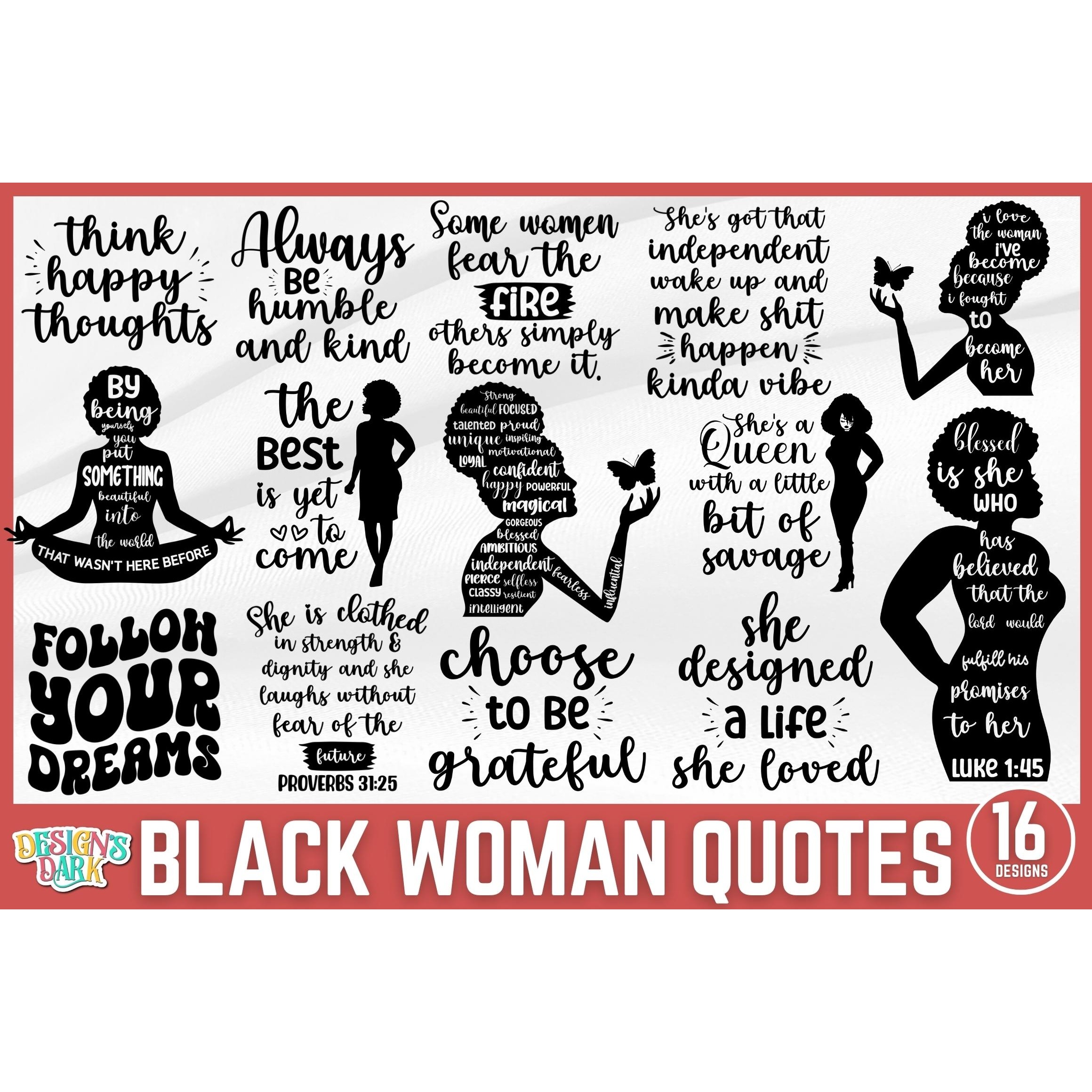 Black Month History SVG Bundle