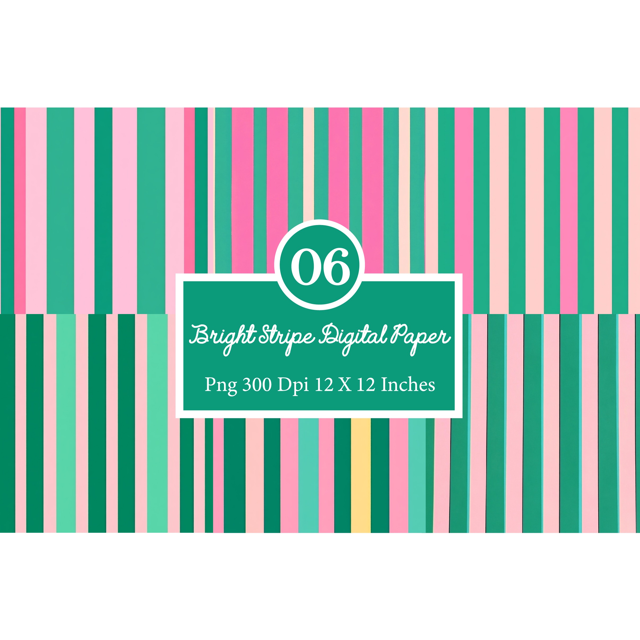 Bright Stripe Digital Paper