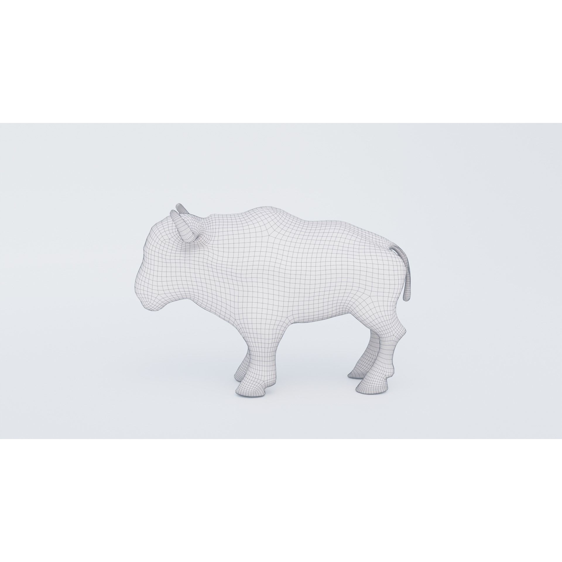 Buffalo Free 3D model 7