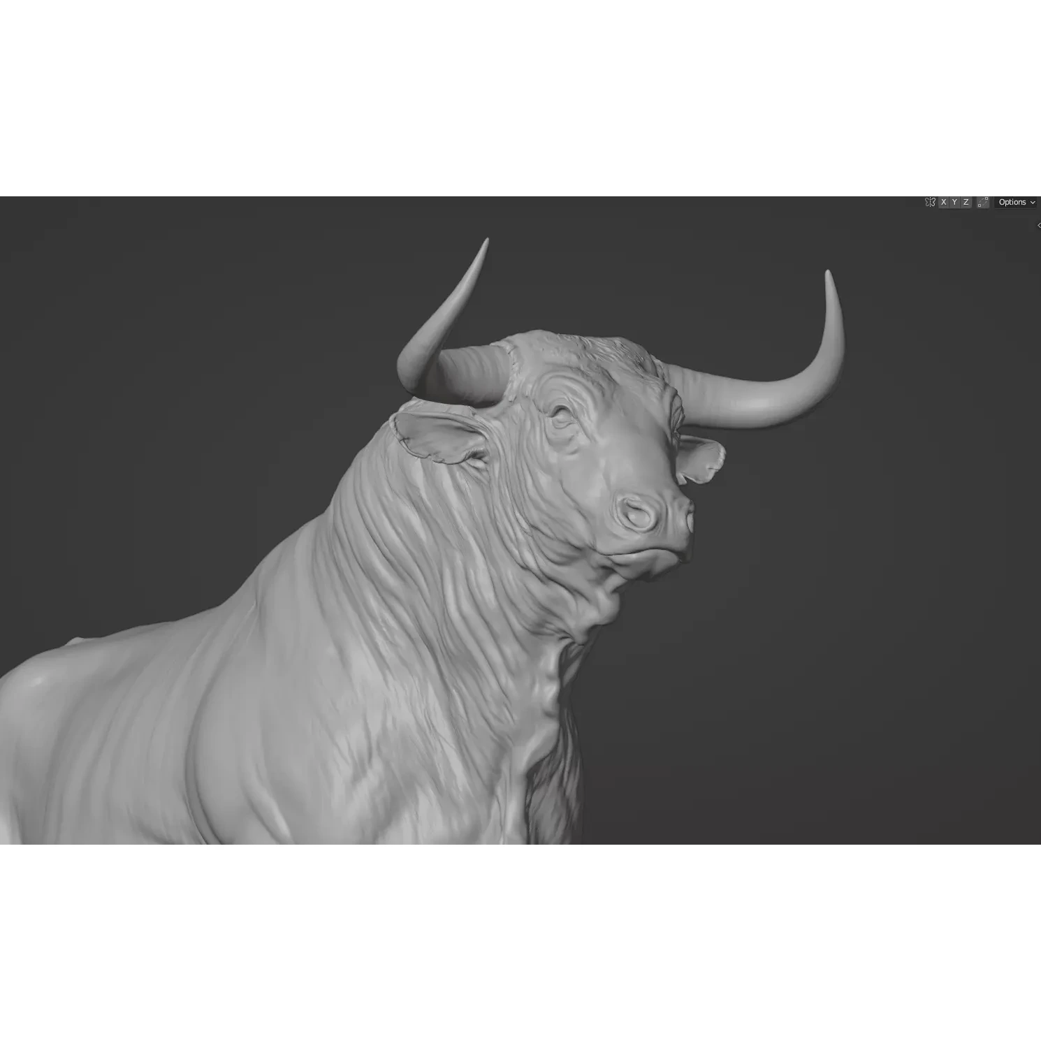 Bull rigged and animated Free low-poly 3D model