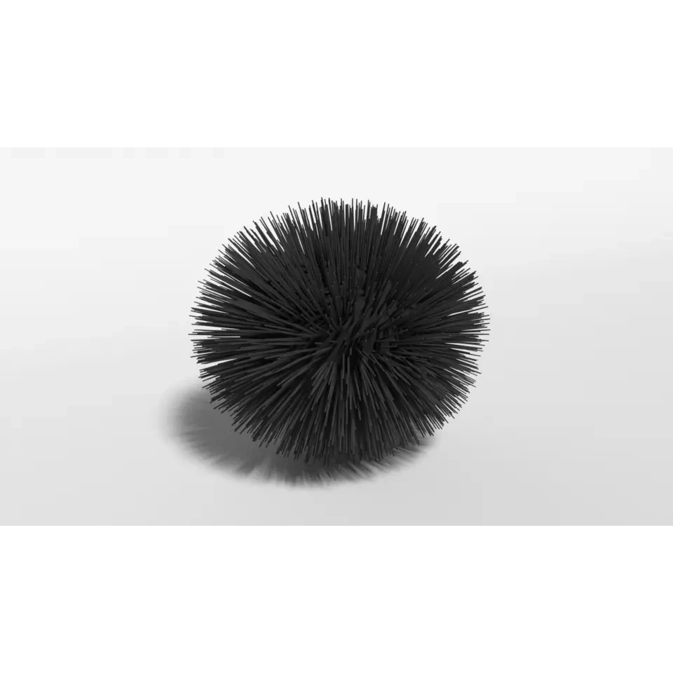 Cartoon Sea Urchin Free 3D model