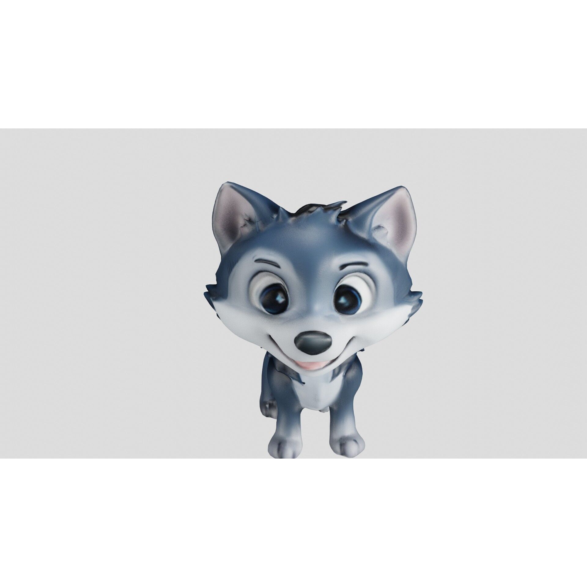 Cheeky Cartoon Fox Game Ready Stylized 3D Character Free low-poly 3D model 3