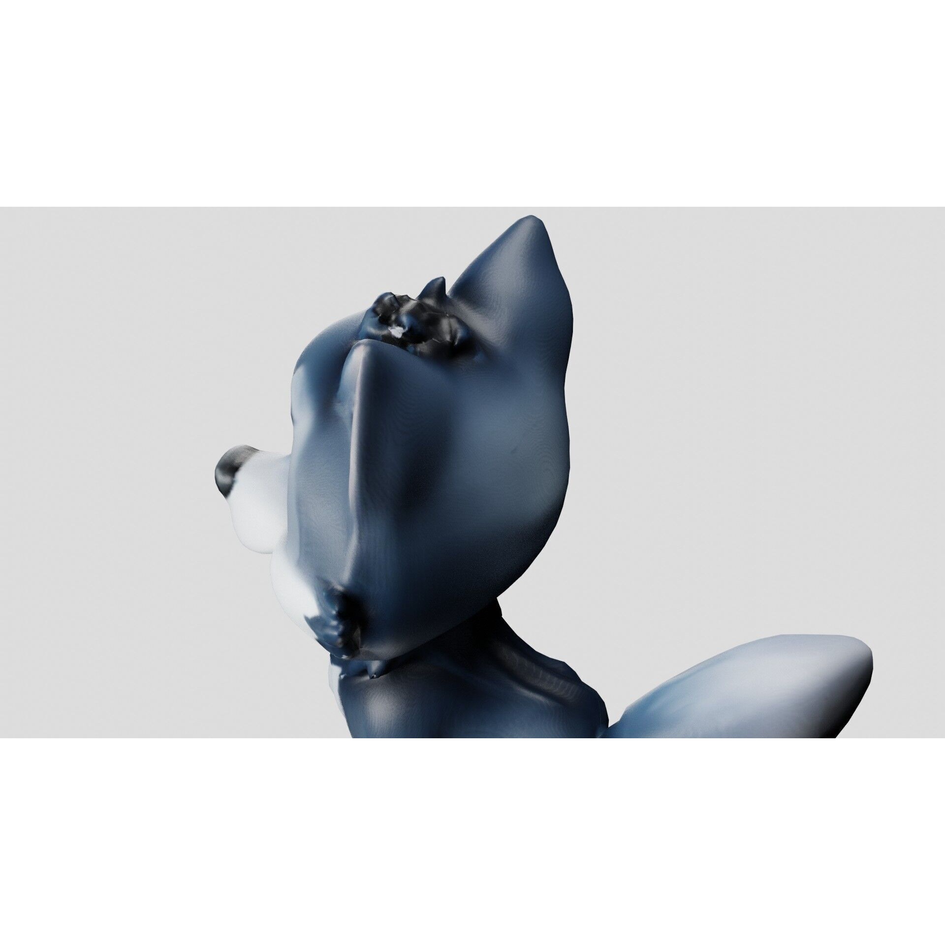 Cheeky Cartoon Fox Game Ready Stylized 3D Character Free low-poly 3D model 6