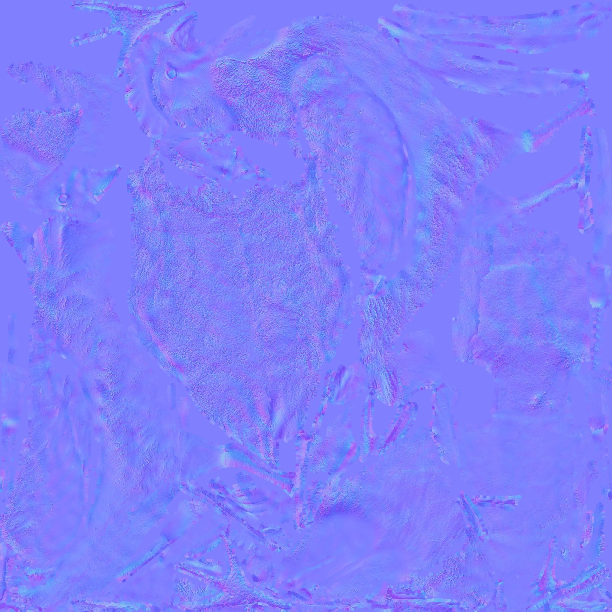 Chicken Free 3D model 9