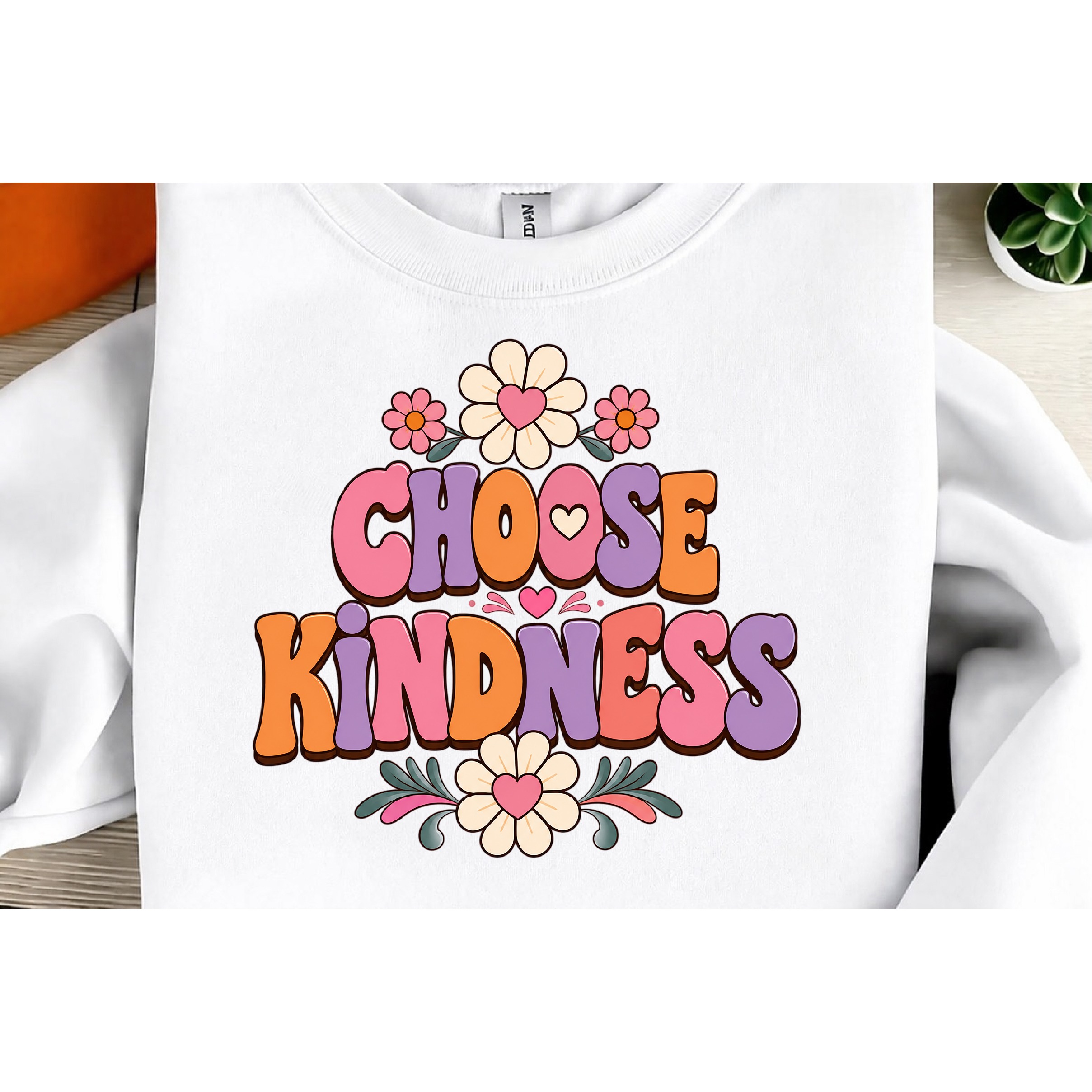 Choose Kindness Retro Back to School Png