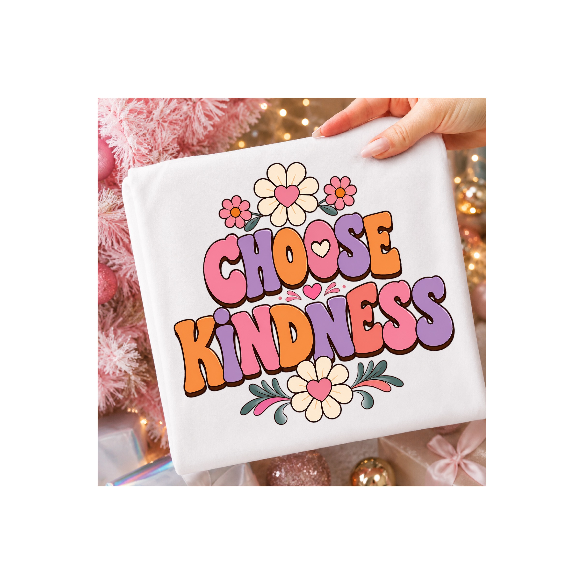 Choose Kindness Retro Back to School Png 3