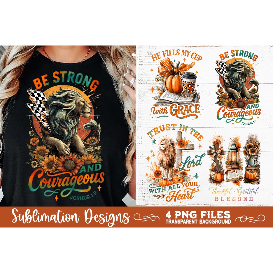 Christian Fall Inspirational 4 PNG Retro PNG Sublimation (3) 8