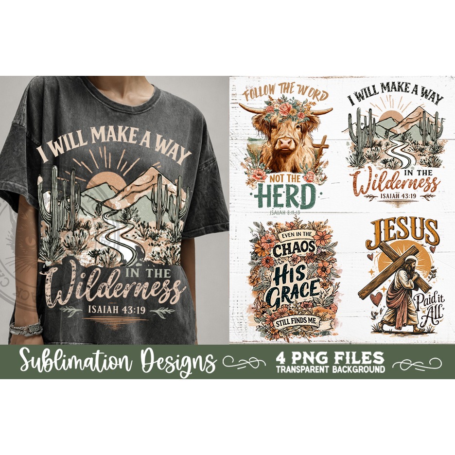 Christian Sublimation PNG Faith Sublimation 4 Designs 10