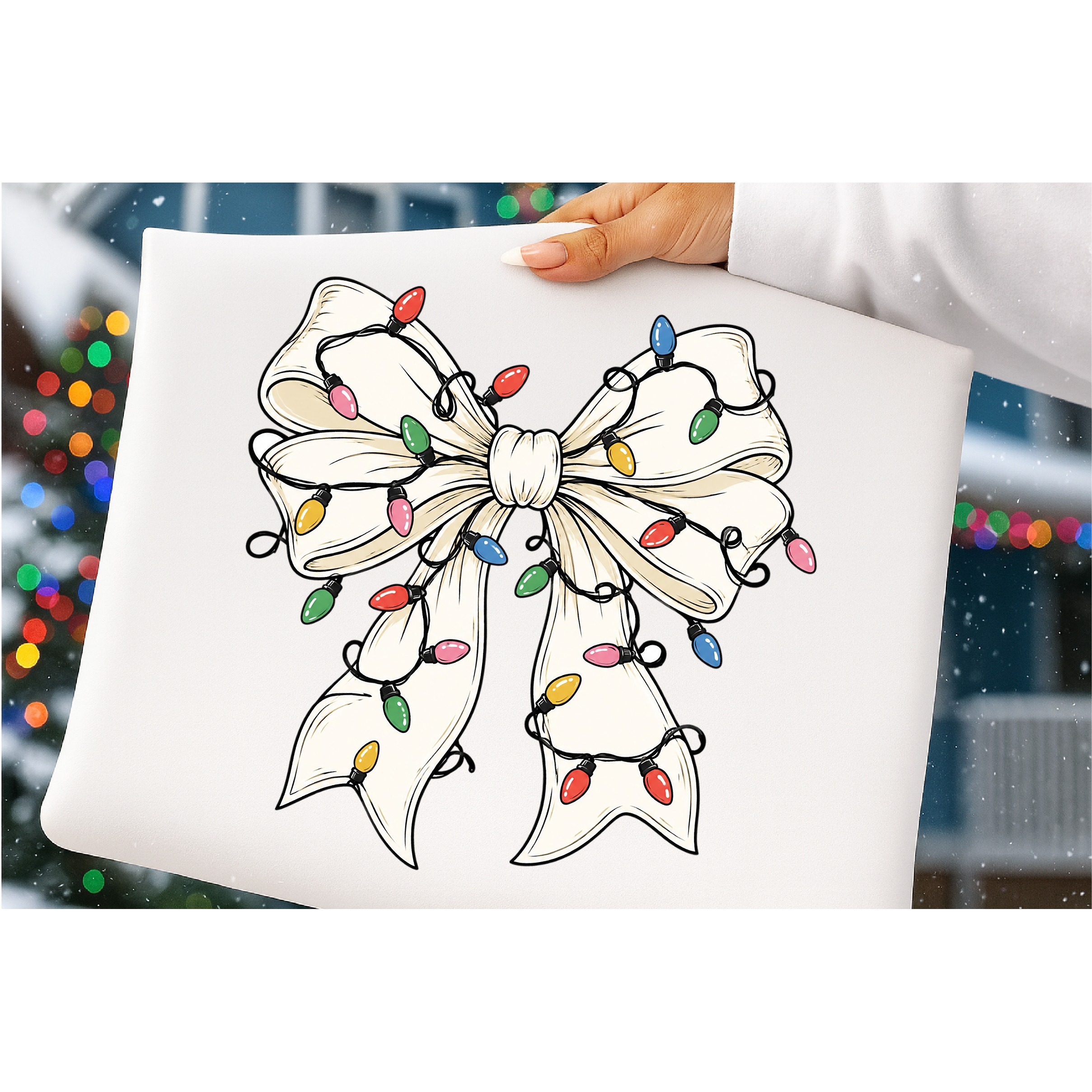 Christmas Coquette Bow PNG (4) 4