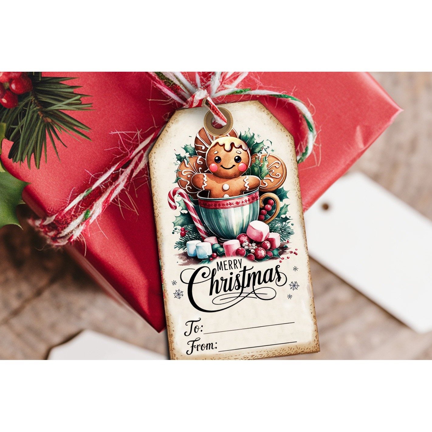 Christmas Gift Tags, Christmas labels, Christmas label tags (2) 5