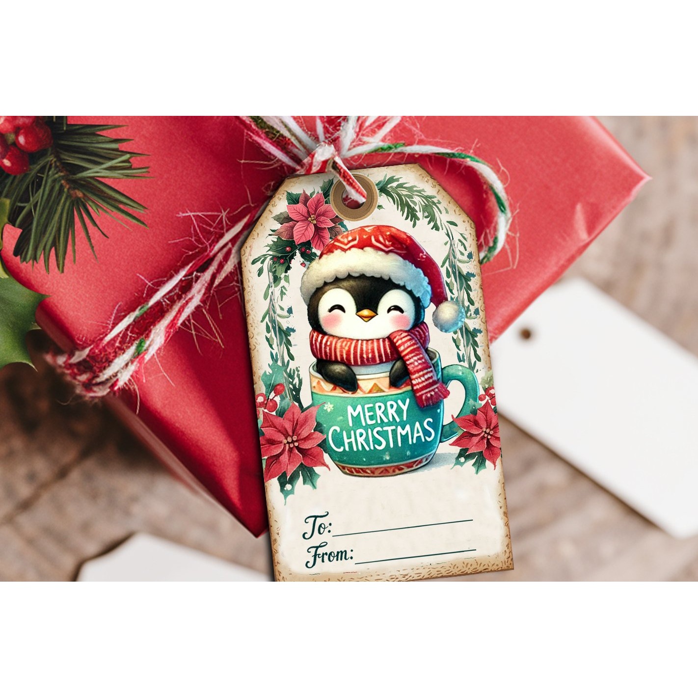 Christmas Gift Tags, Christmas labels, Christmas label tags (3) 5