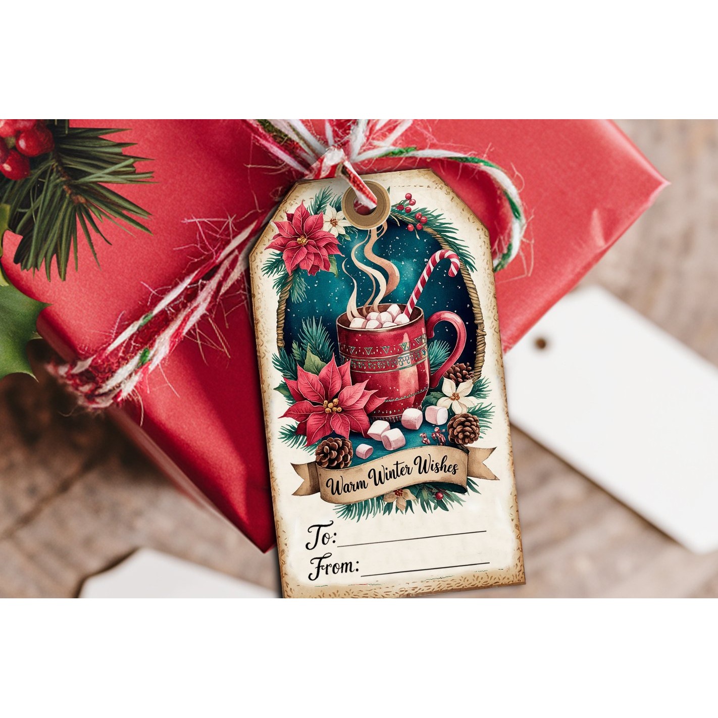 Christmas Gift Tags, Christmas labels, Christmas label tags (6) 2