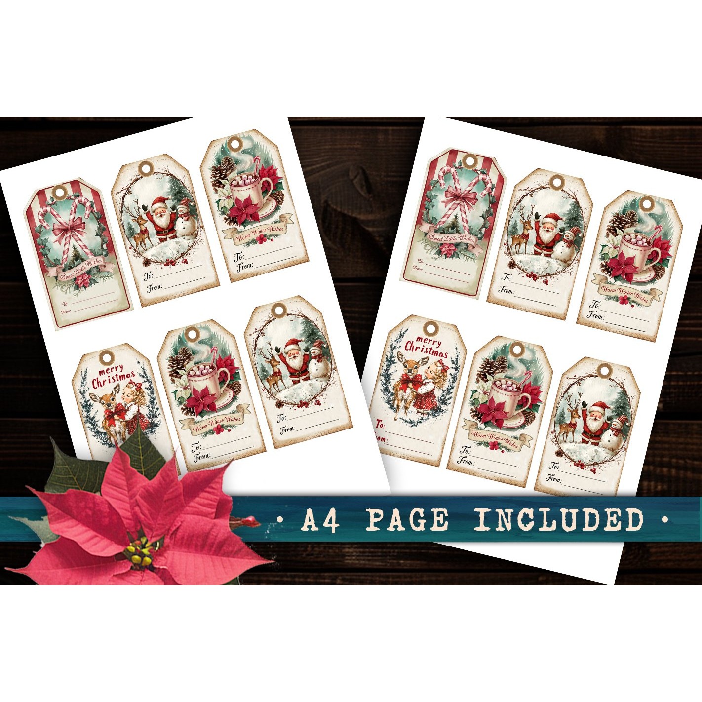 Christmas Gift Tags, Christmas labels, Christmas label tags (7) 4