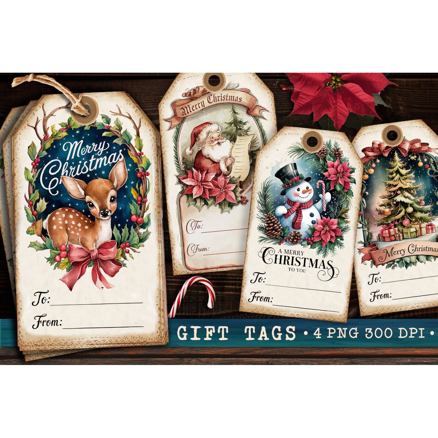 Christmas Gift Tags, Christmas labels, Christmas label tags (8)