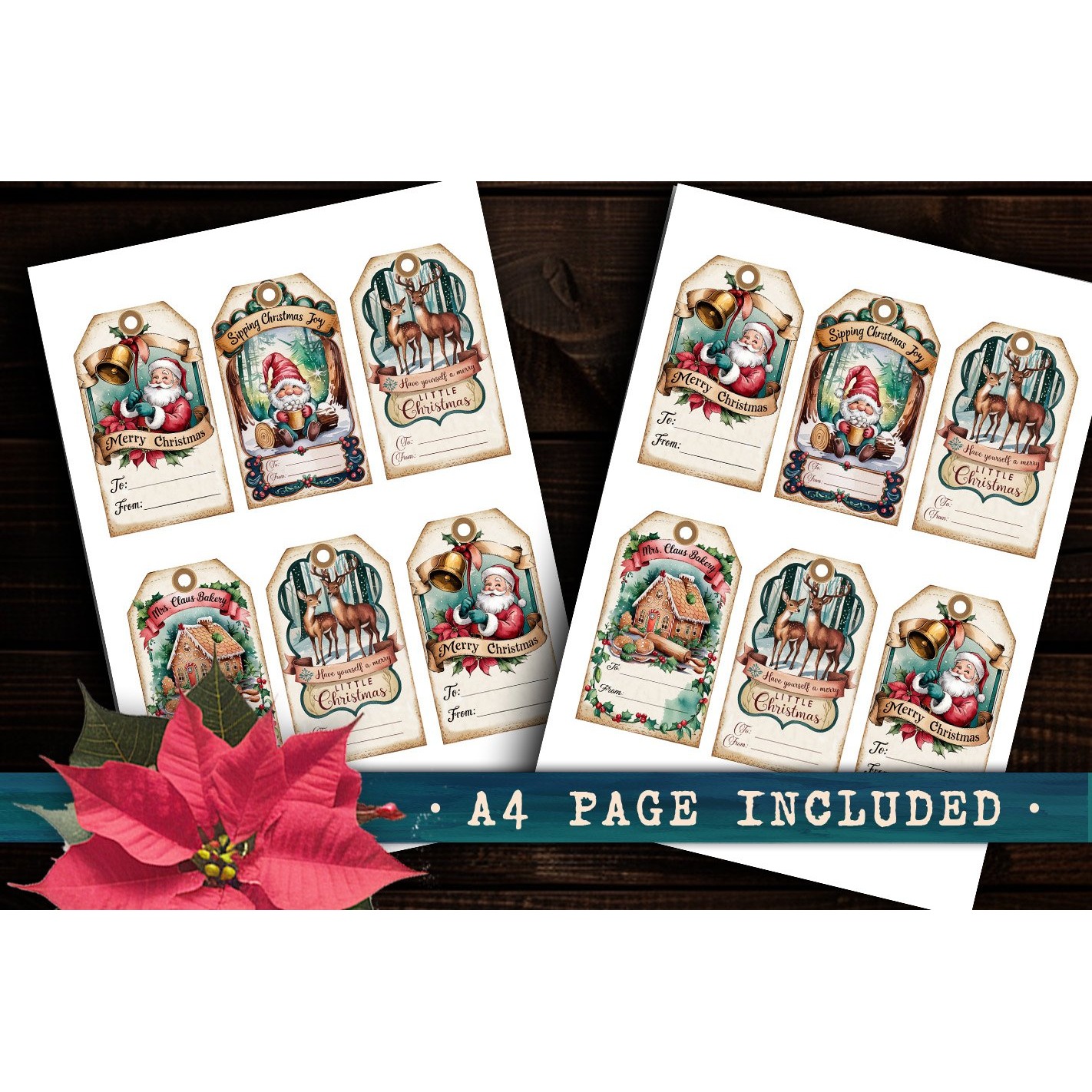 Christmas Gift Tags, Christmas labels, Christmas label tags (9) 4