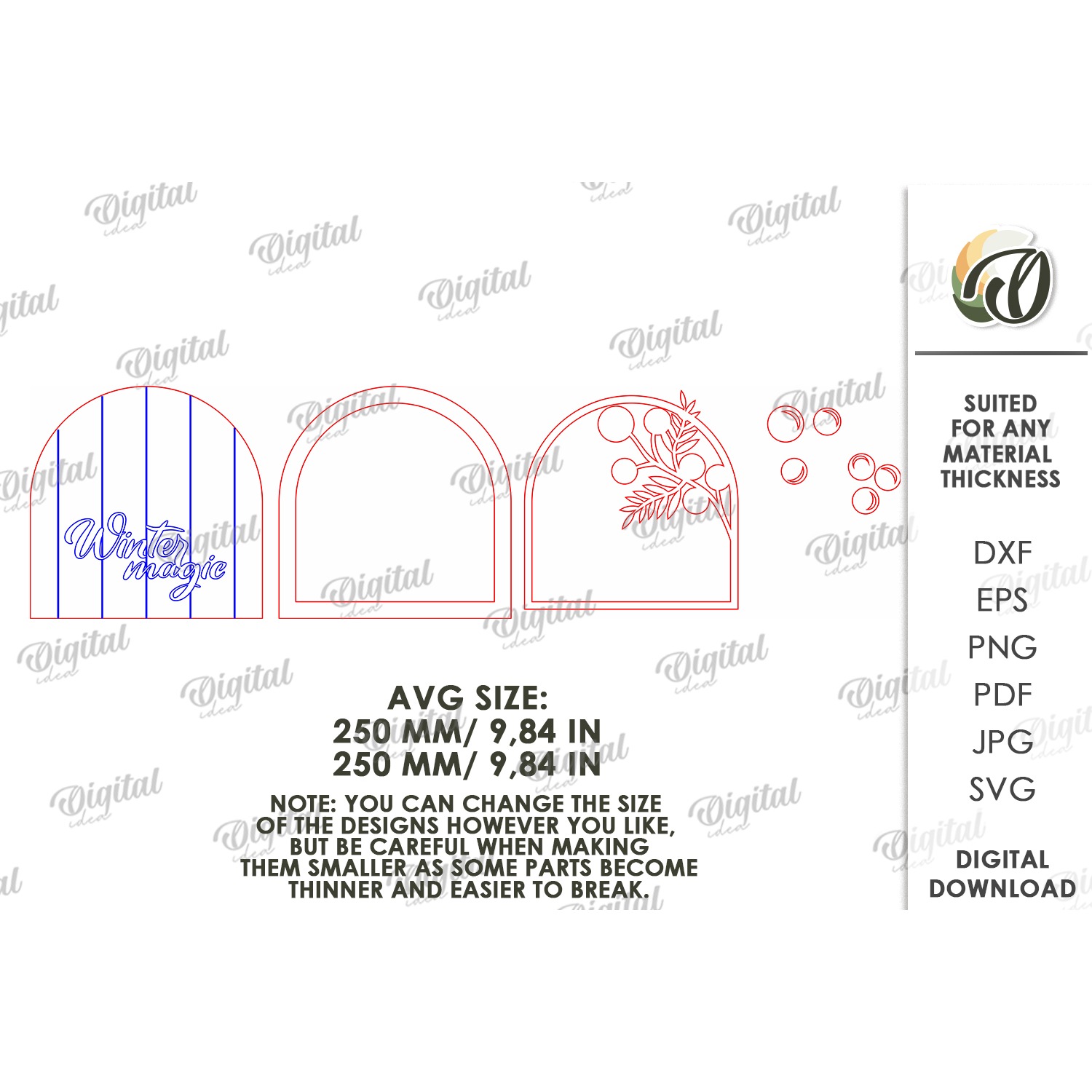 Christmas Grunge Wall Sign Laser Cut. Christmas Decor SVG (2) 2