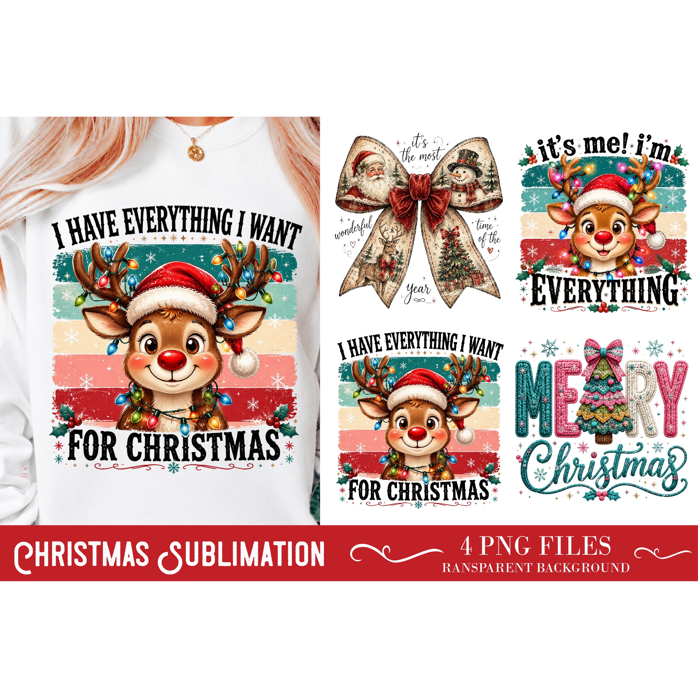 Christmas Sublimation Design, Funny Sublimation PNG (5)