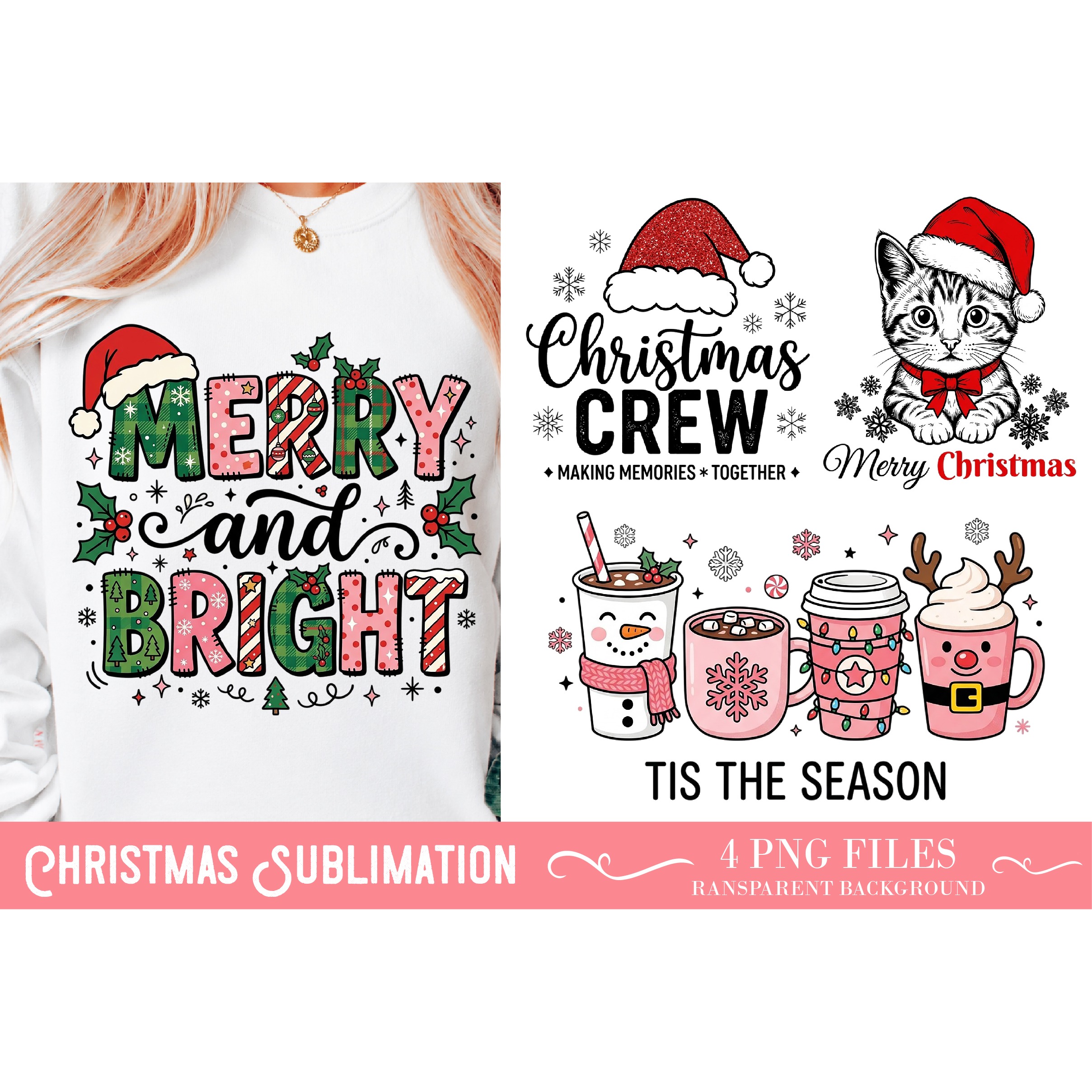 Christmas Sublimation Design, Funny Sublimation PNG (6)