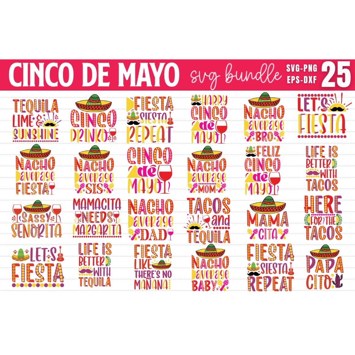 Cinco De Mayo SVG Bundle