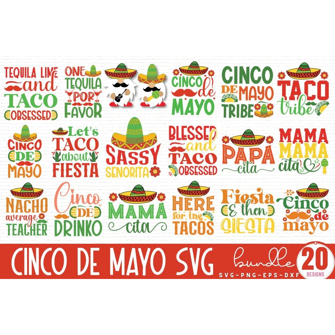 Cinco De Mayo SVG Bundle (2)