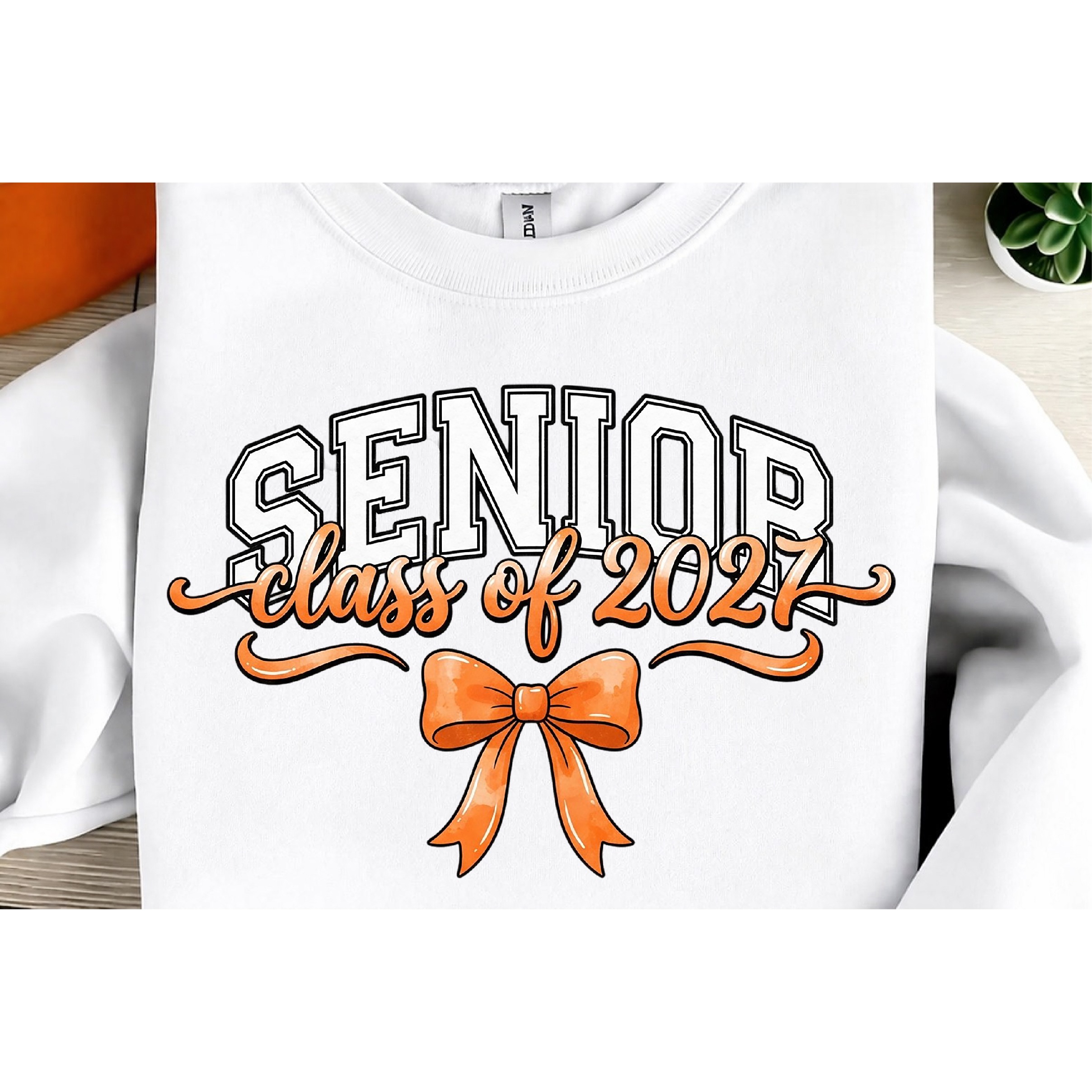 Class of 2027 Bow Graduation Shirt Sublimation