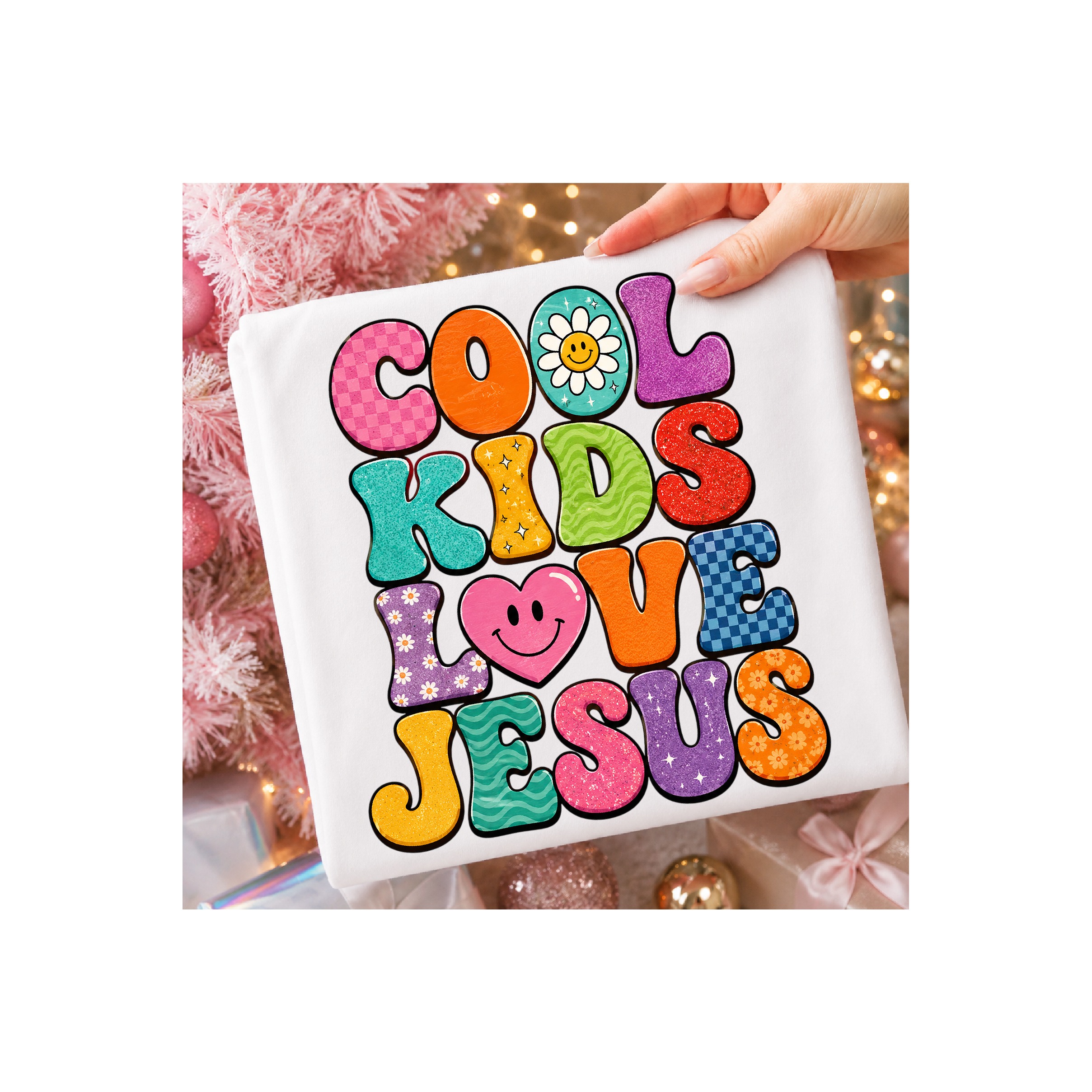 Cool Kids Love Jesus Christian Faith PNG 3
